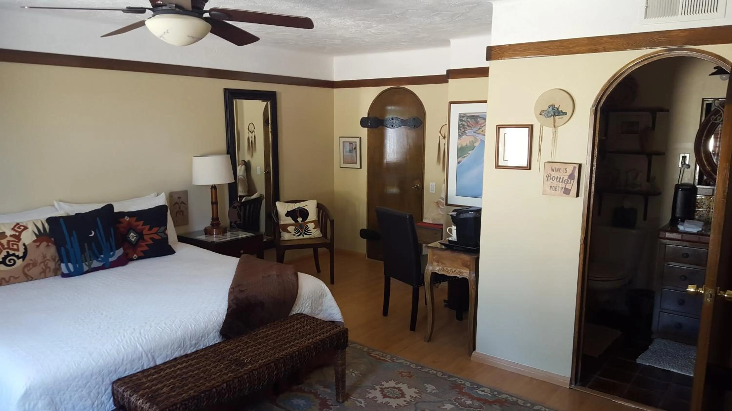 Bed in Vineyard Hacienda