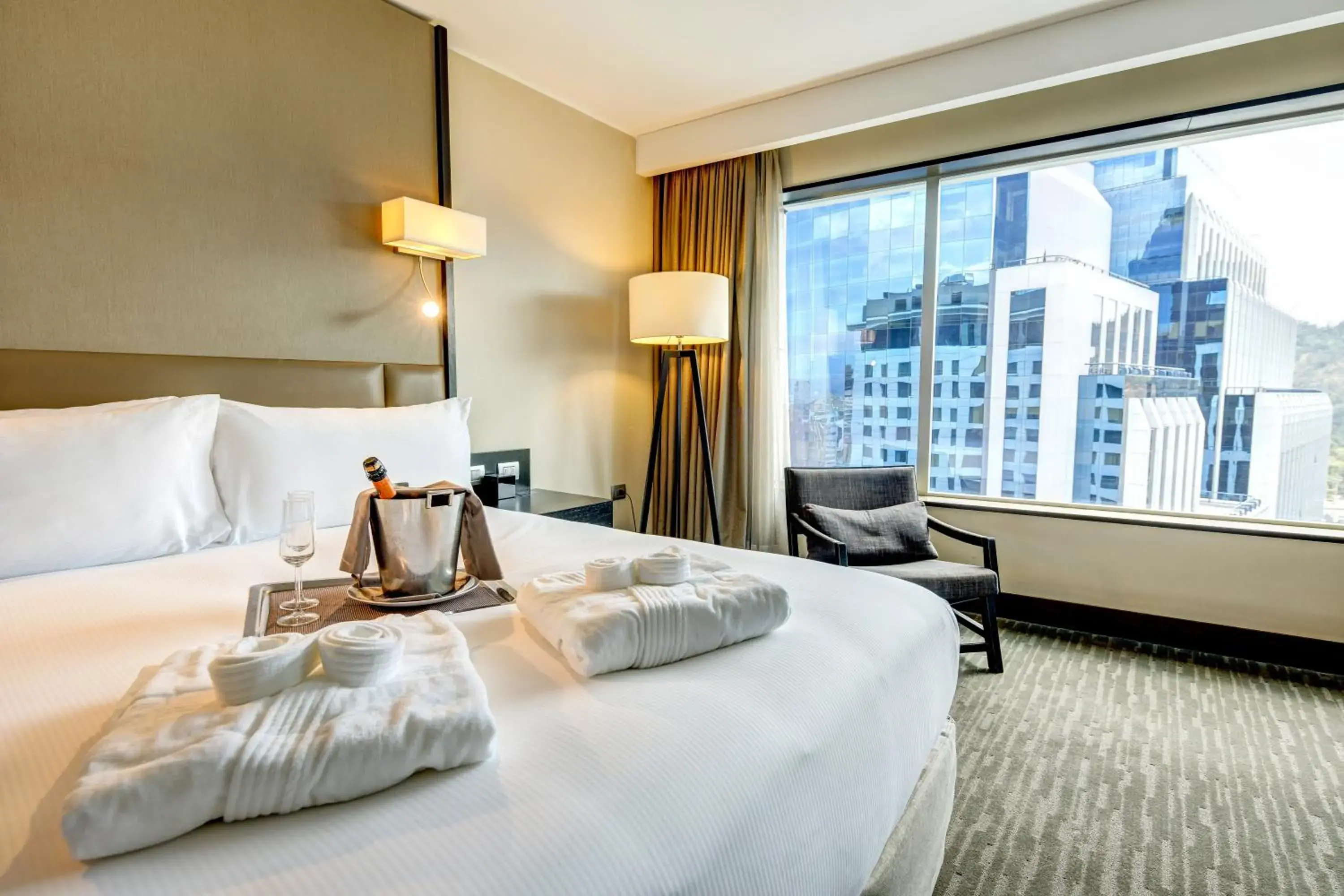 Bed in DoubleTree by Hilton Santiago - Vitacura Bed in DoubleTree by Hilton Santiago - Vitacura