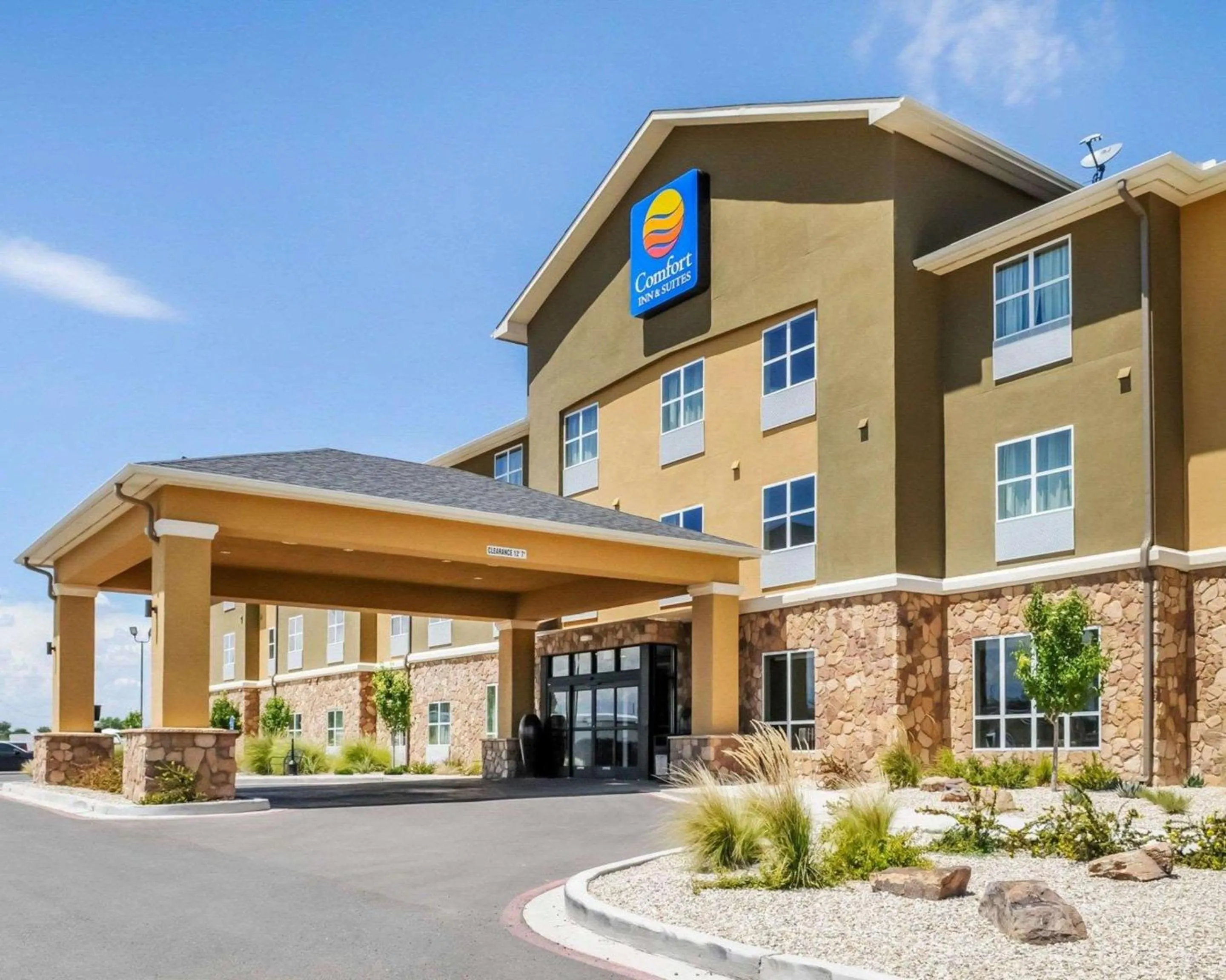 Property building in Comfort Inn & Suites Artesia