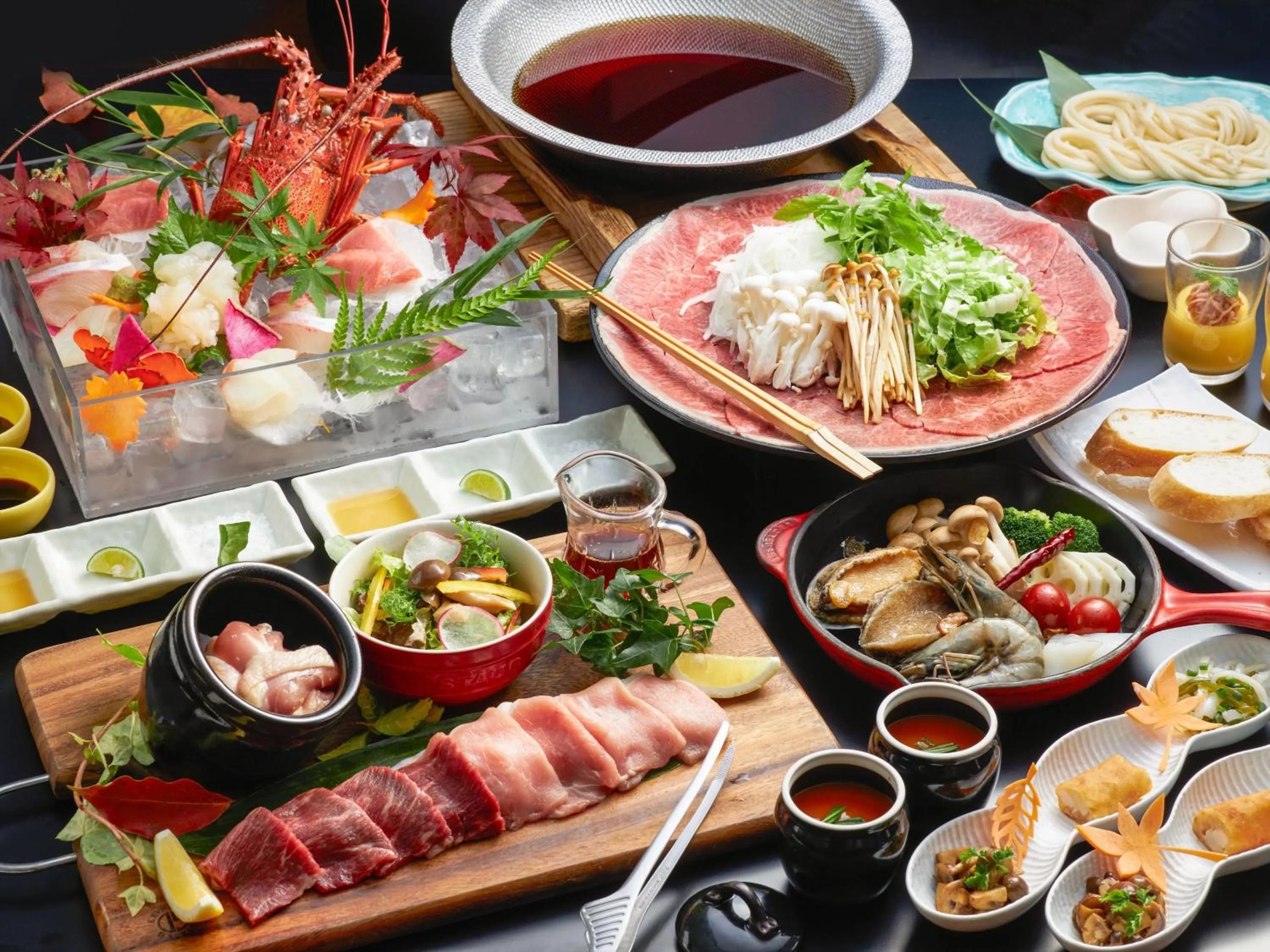 Dinner in i + Land Nagasaki