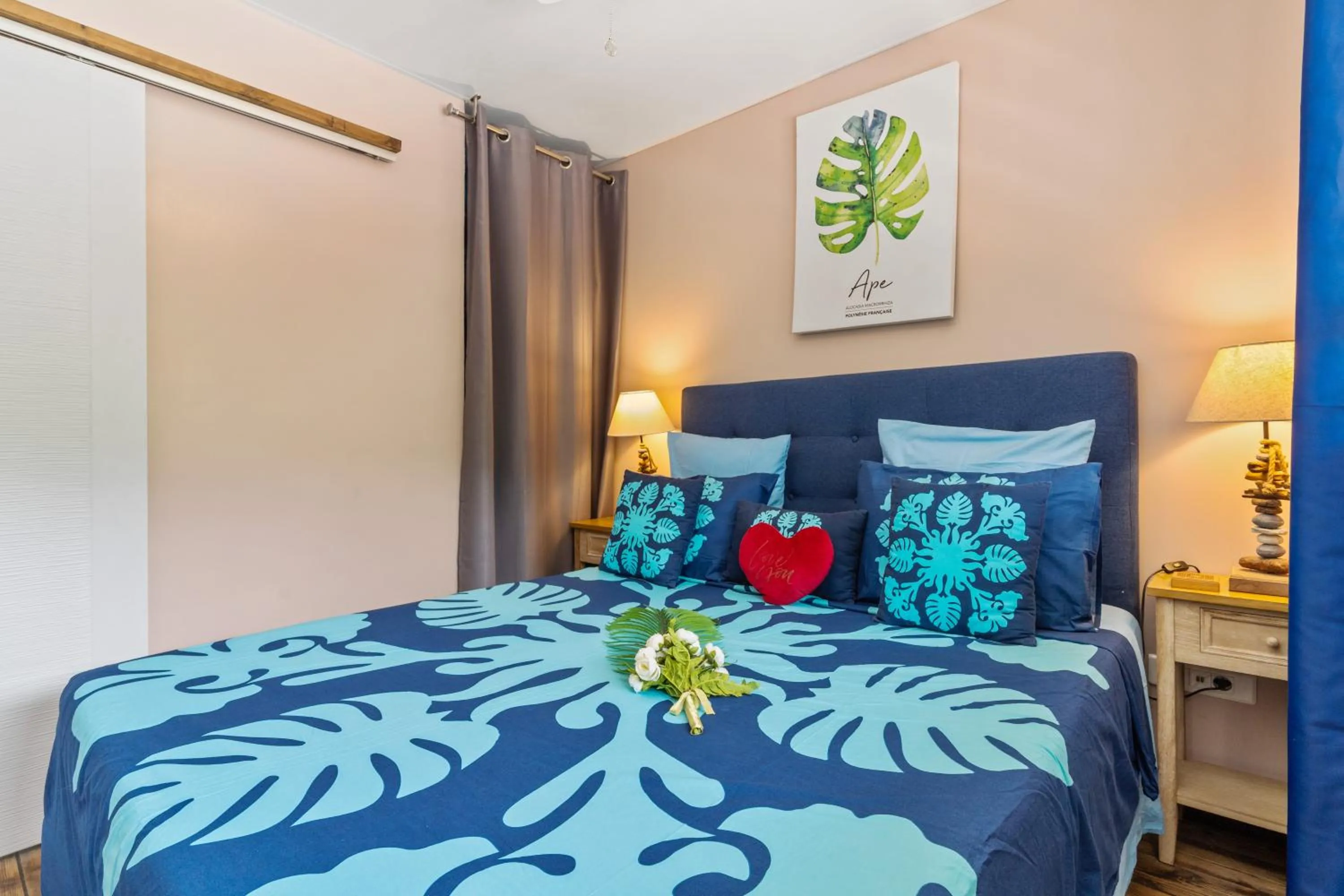 Bed in Fare Oaoa Haapiti