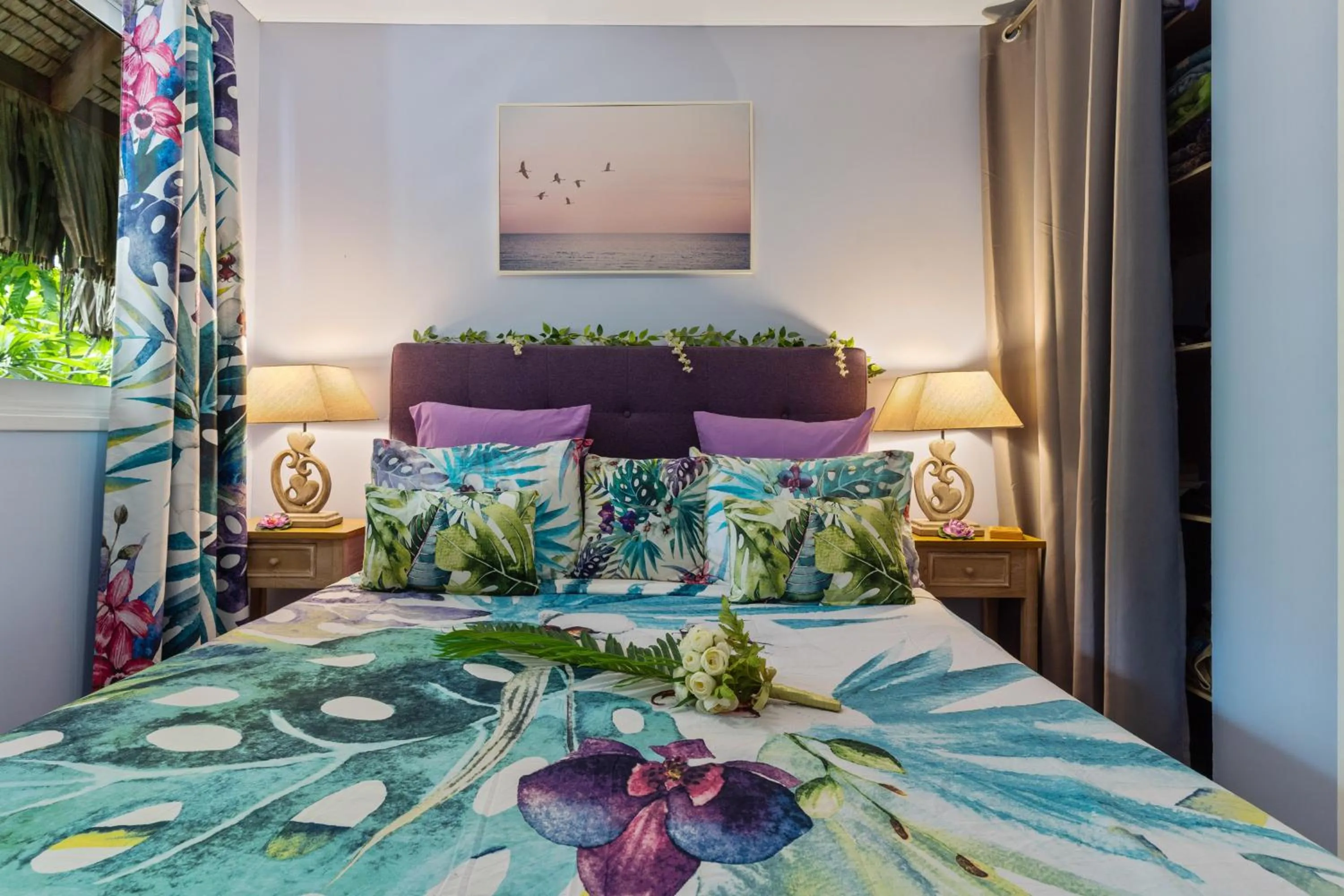 Bed in Fare Oaoa Haapiti