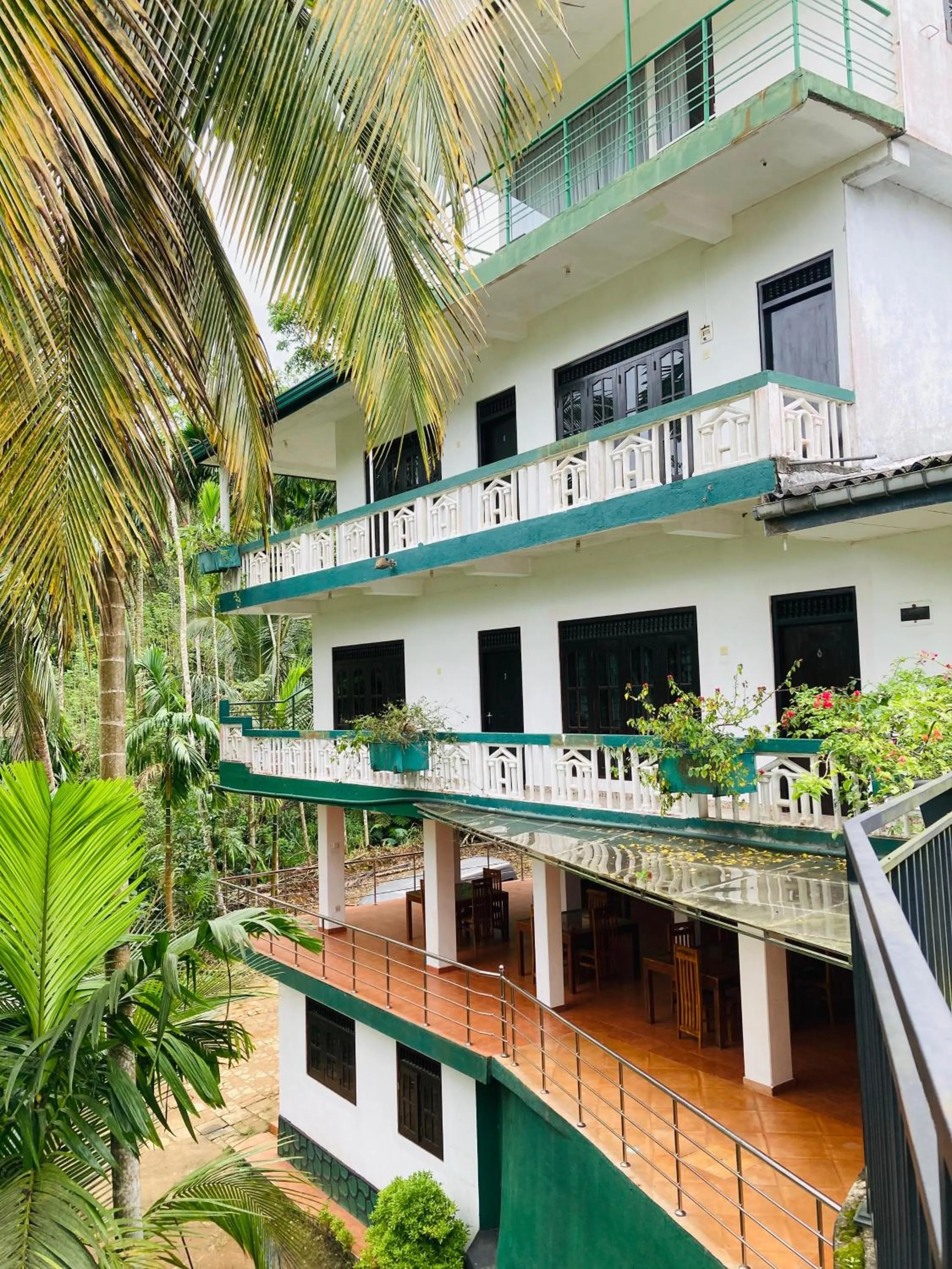 Property building in Rainforest Lodge, Deniyaya singheraja