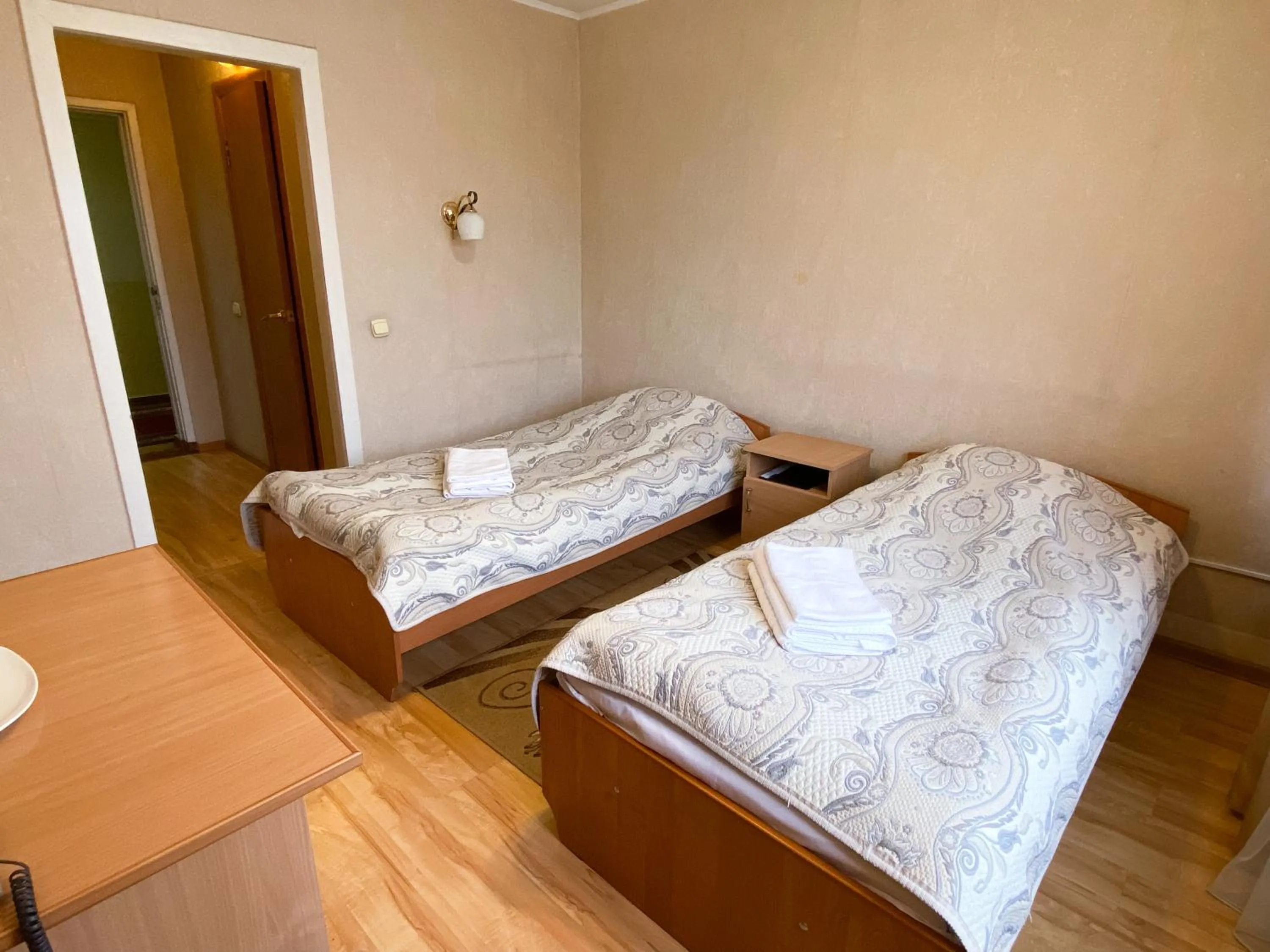 Bed in Ust-Kamenogorsk Hotel