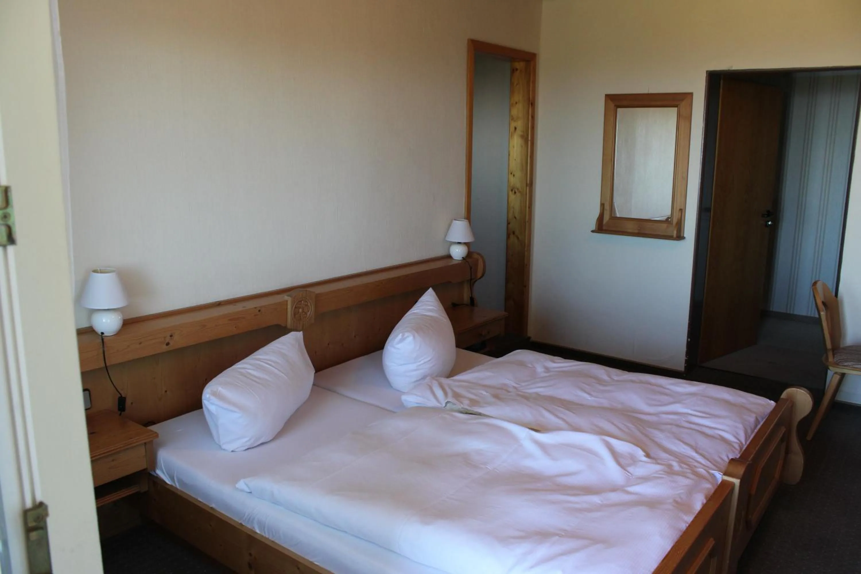 Bed in Berggasthof Hoherodskopf