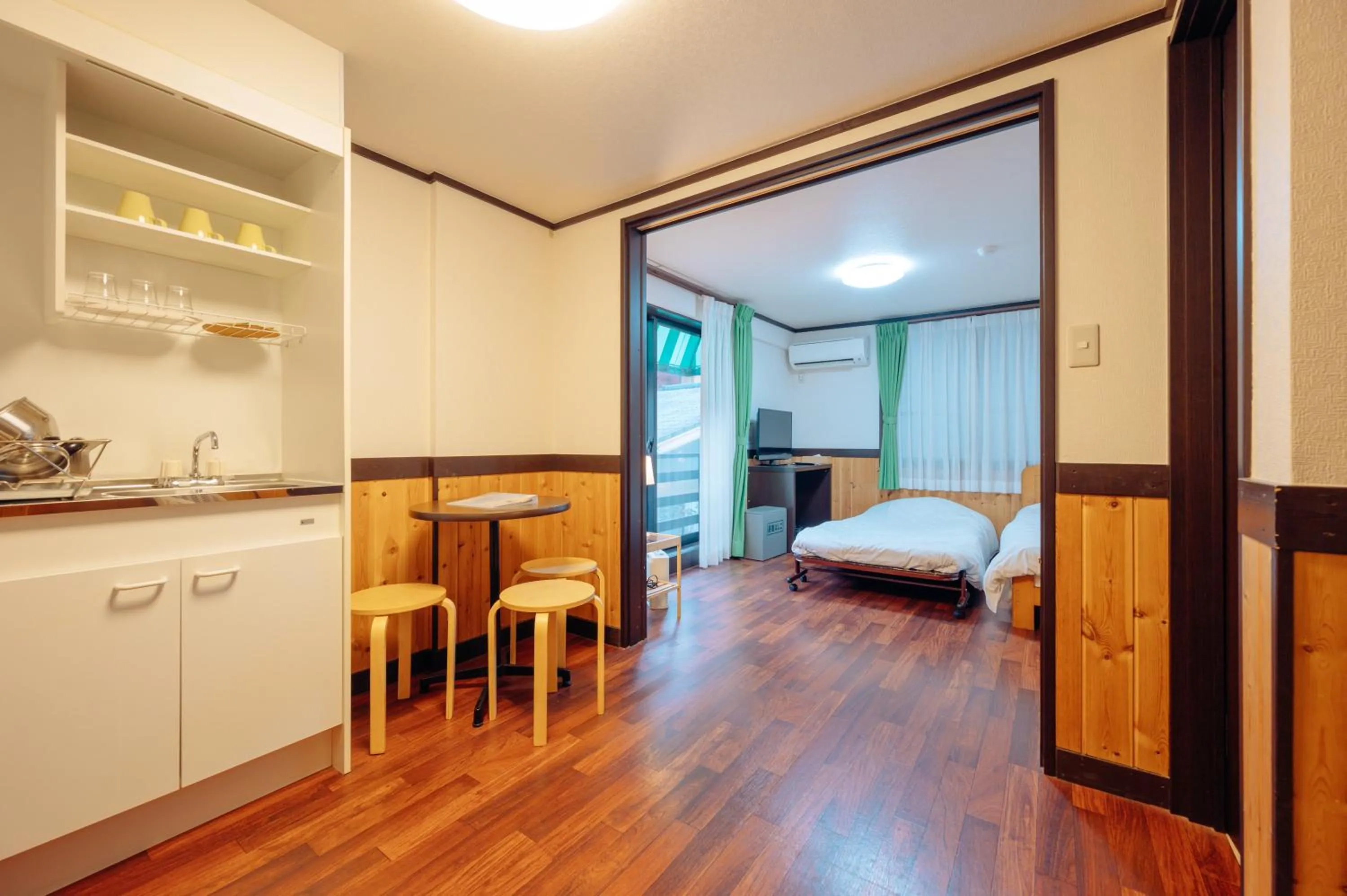 Living room, Bed in Hotel Morgenrot