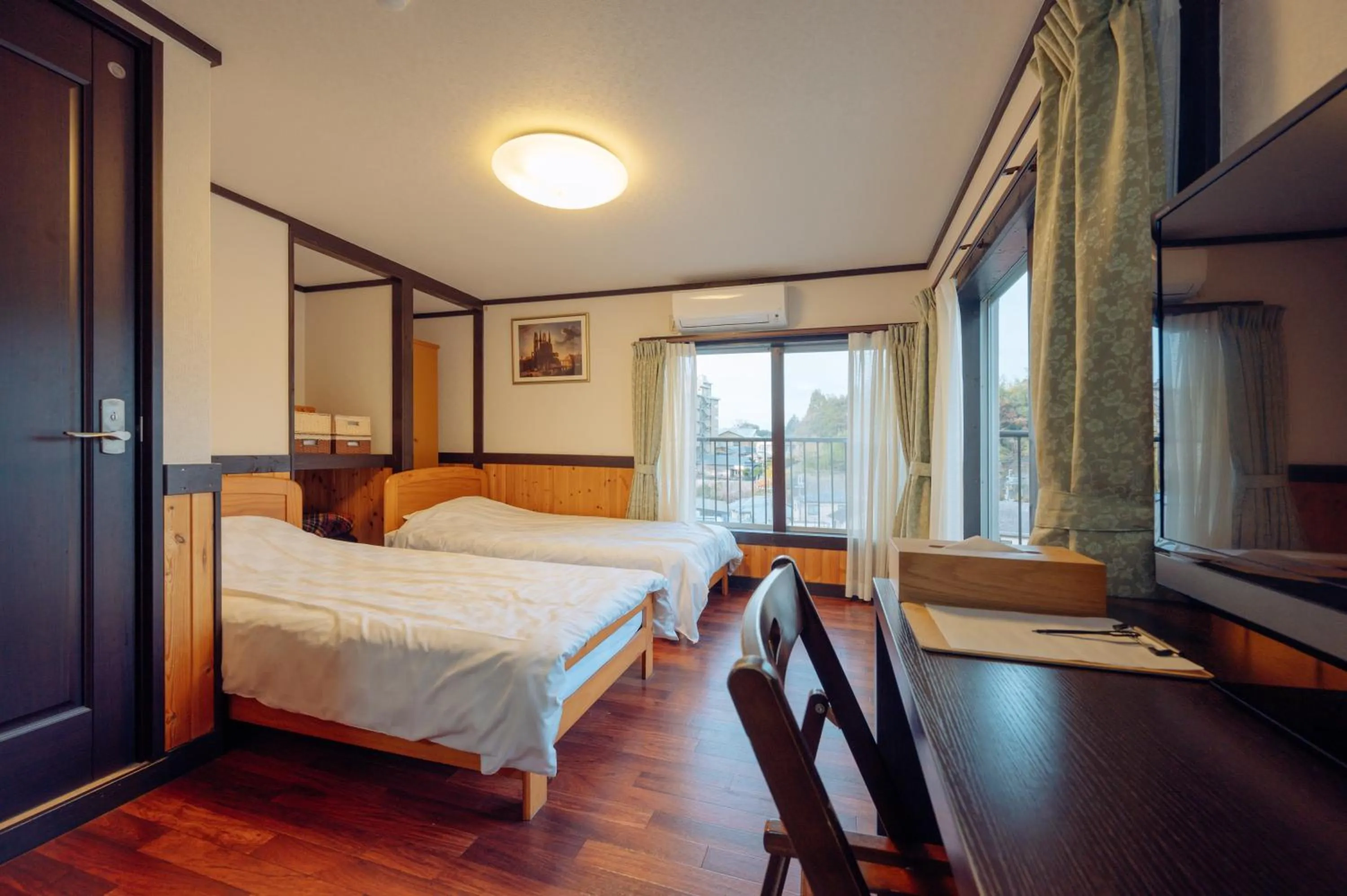 Bed in Hotel Morgenrot