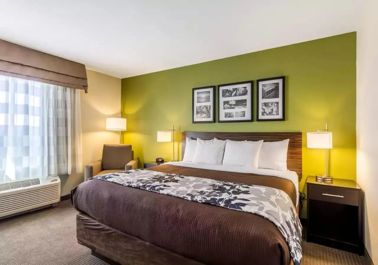 Bedroom in Sleep Inn & Suites Jourdanton - Pleasanton