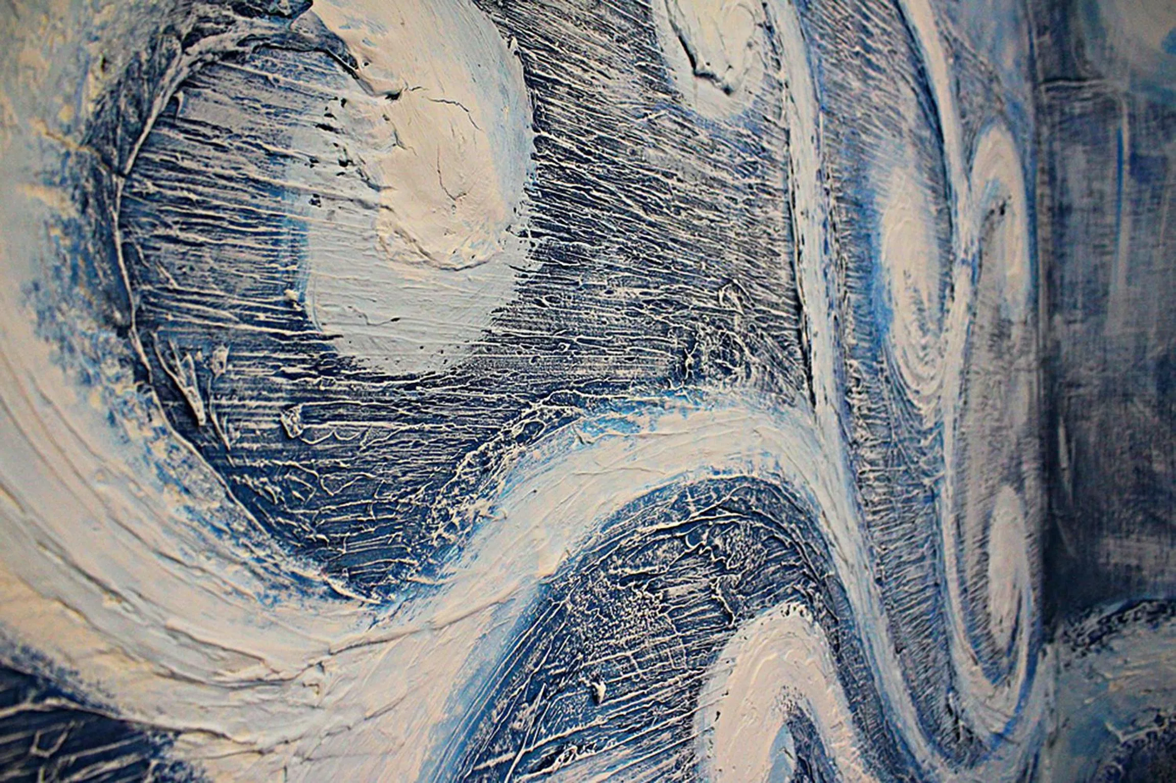 Decorative detail in 3D Sunflower Embossed B&B