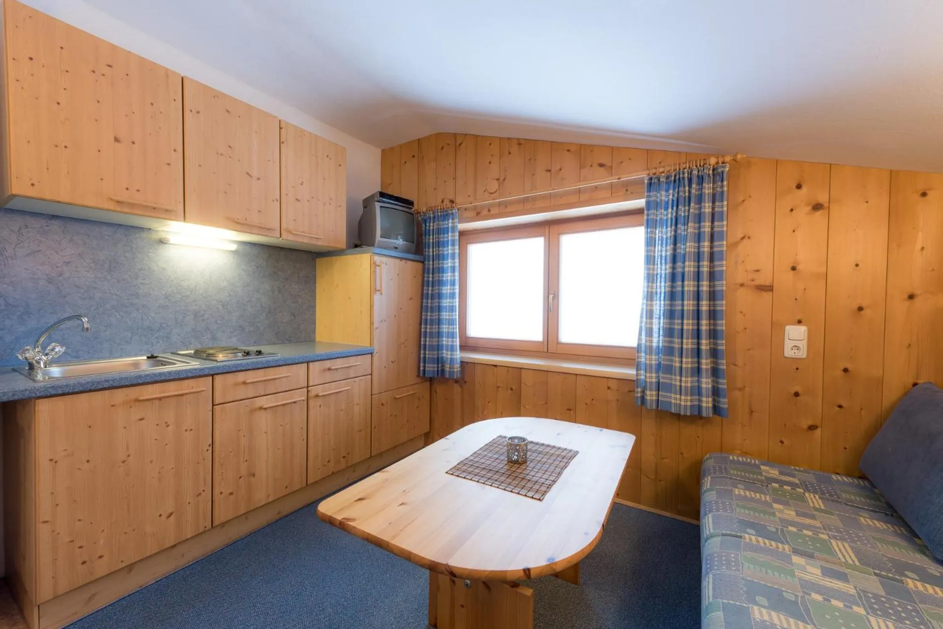 Kitchen or kitchenette in Berggasthof Biberg