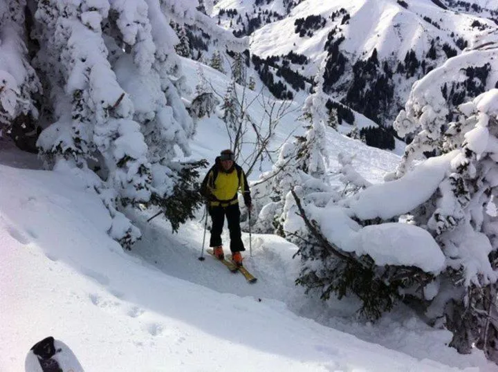 Skiing in Berggasthof Biberg