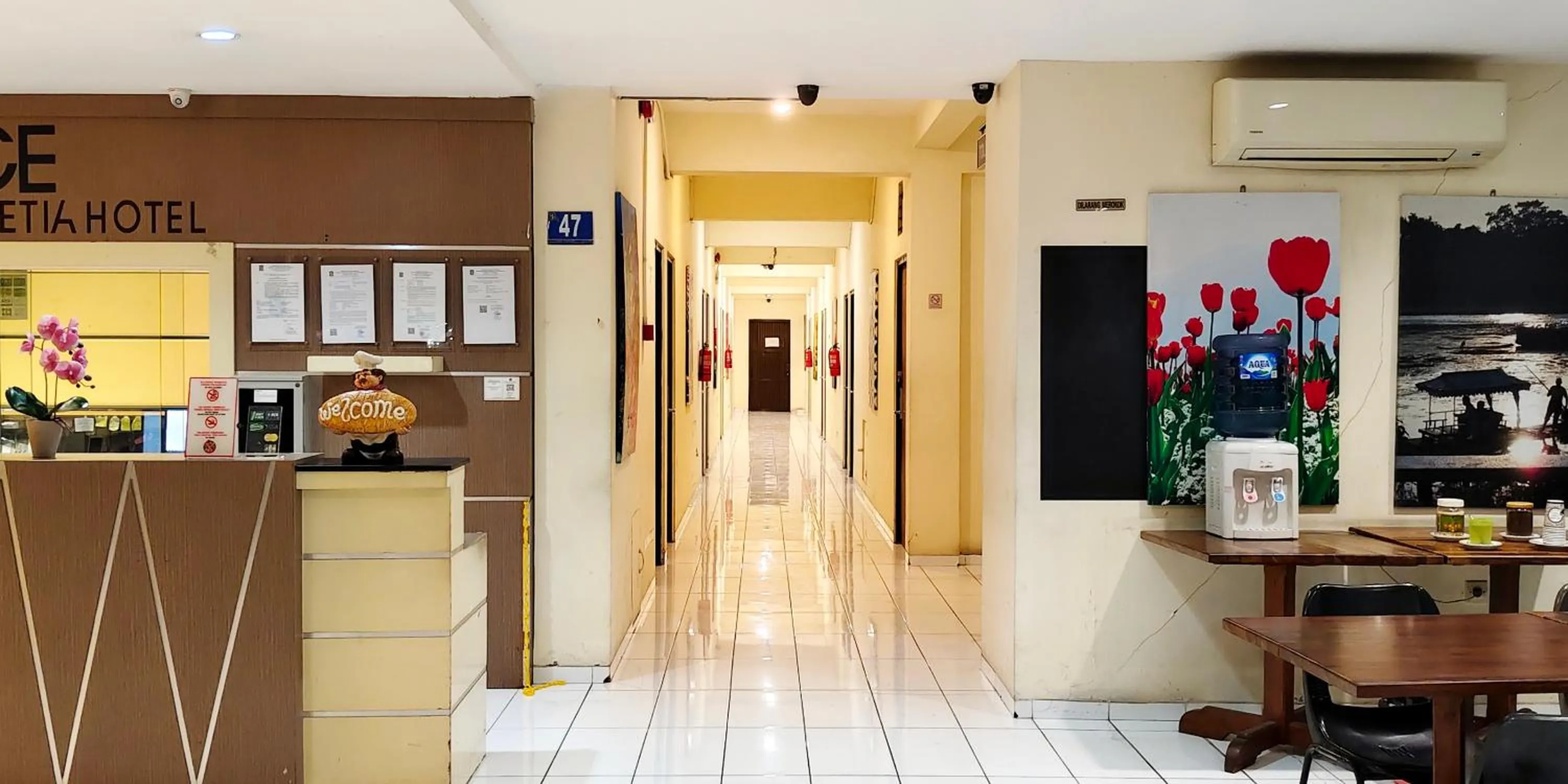 Lobby or reception in Grace Setia Hotel