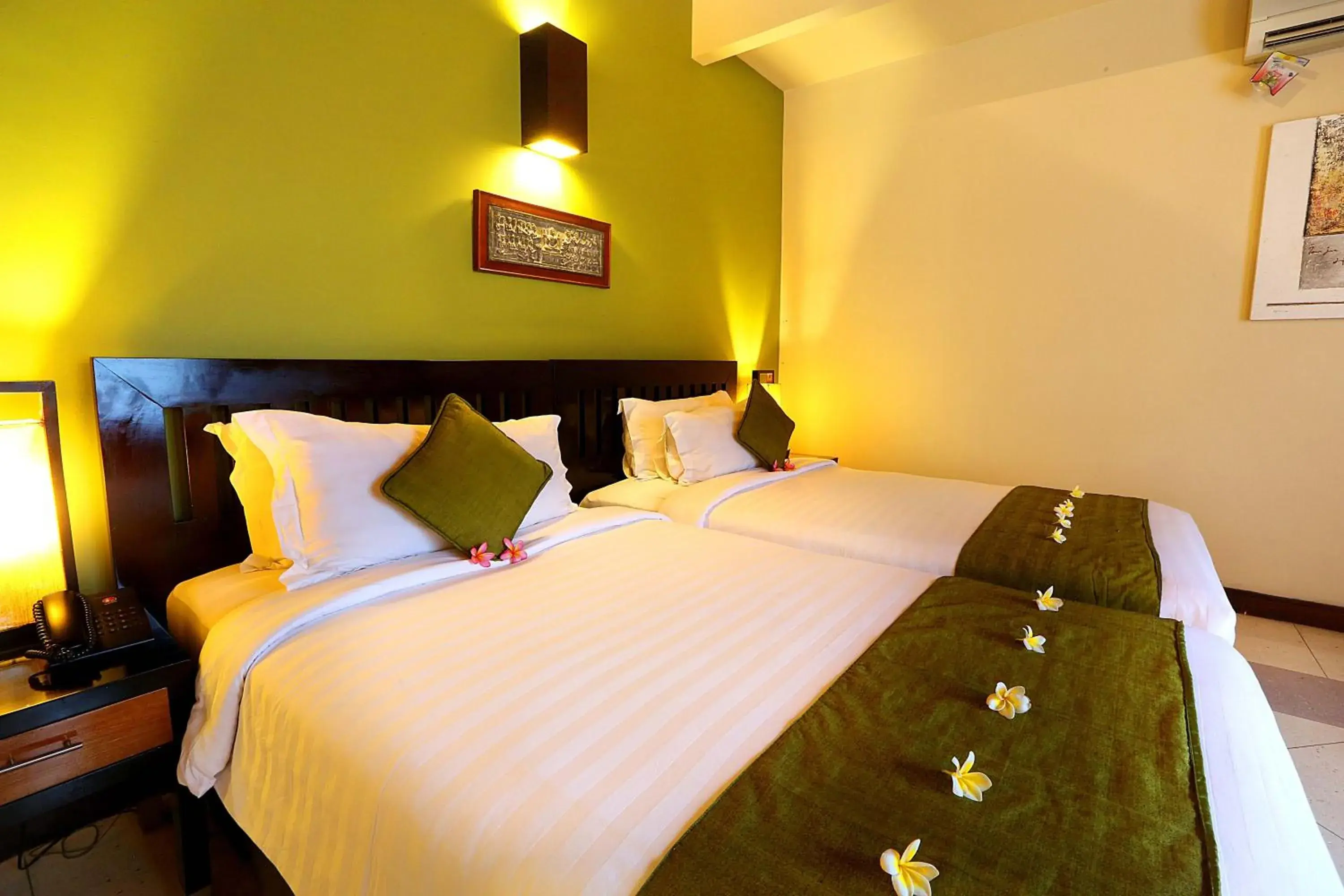 Bed in The Bali Bliss Villa Bed in The Bali Bliss Villa