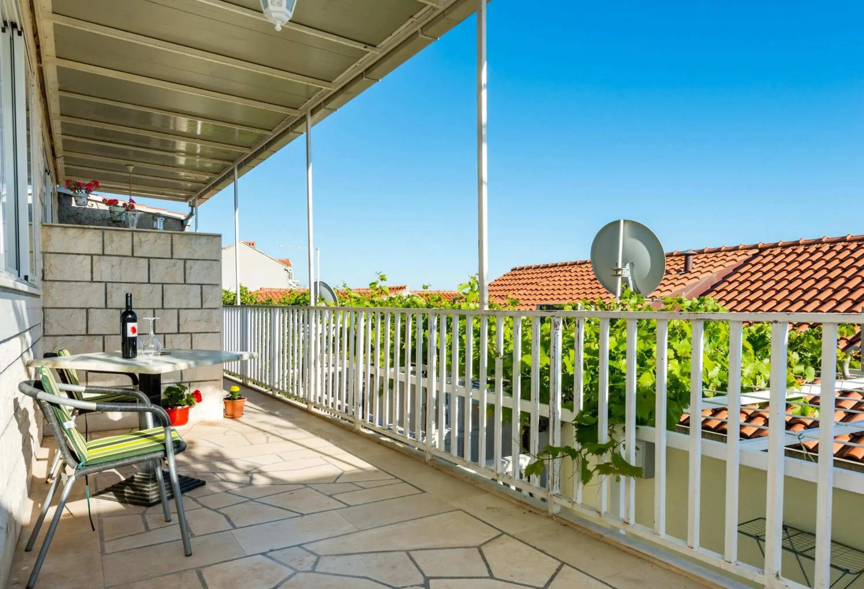 Balcony/Terrace in Guesthouse Home Sweet Home