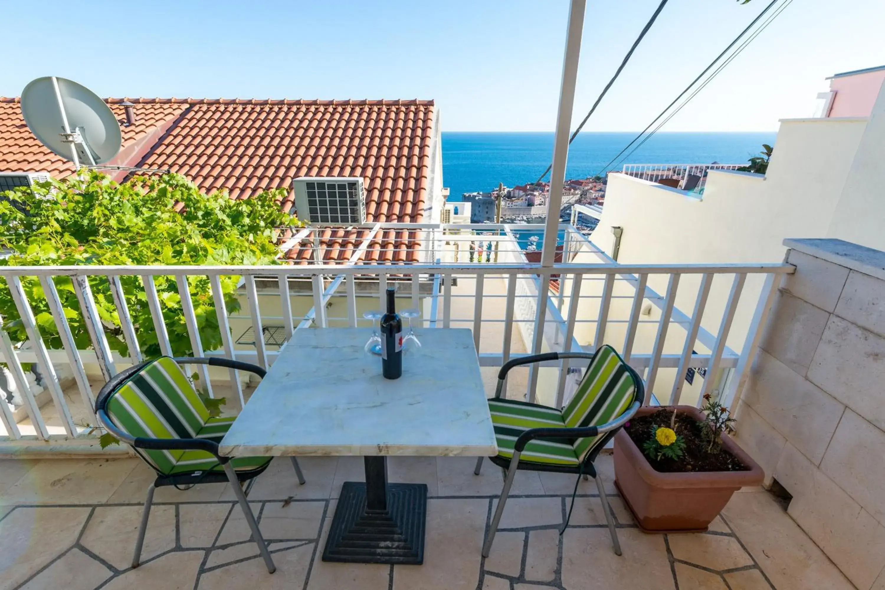 Balcony/Terrace in Guesthouse Home Sweet Home