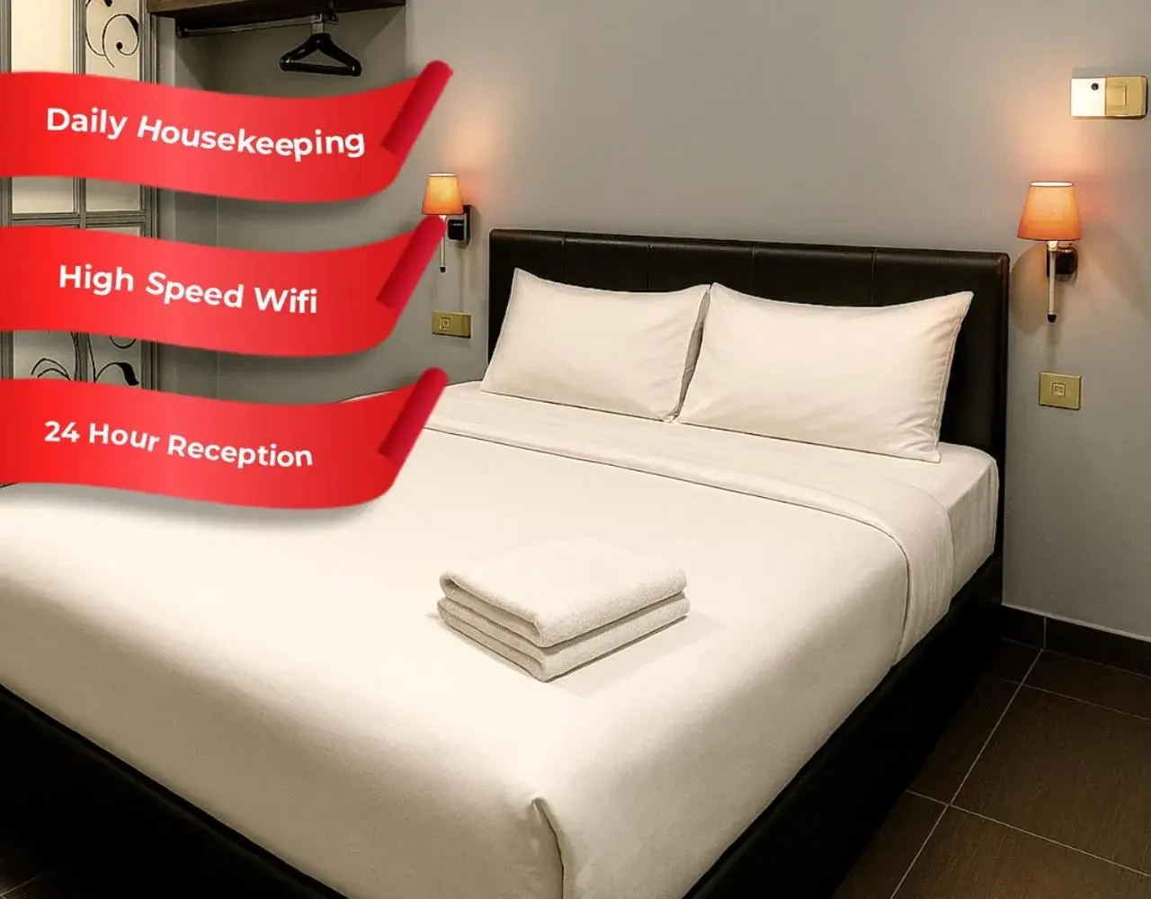 Bed in DS Hotel Bed in DS Hotel