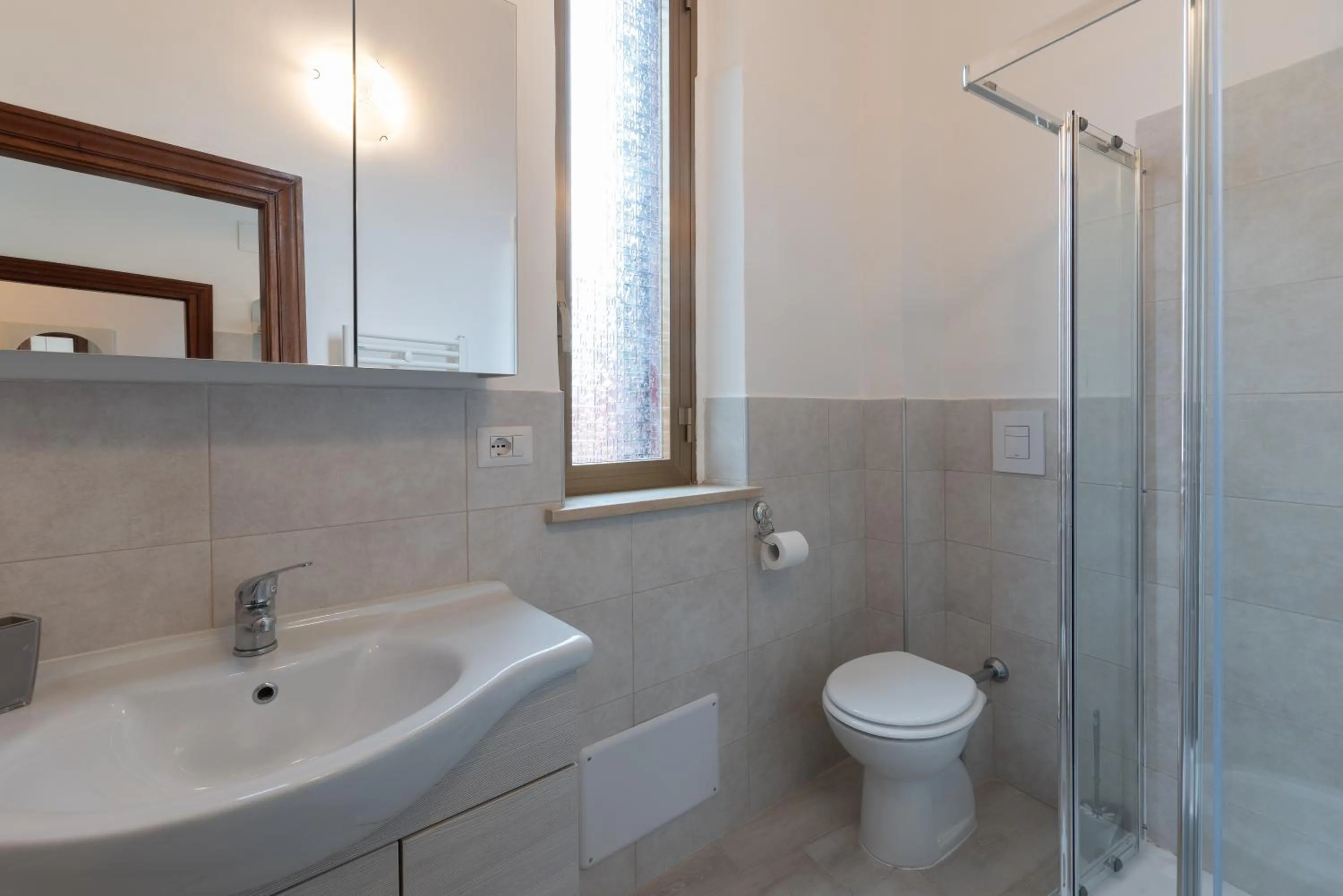 Bathroom in Evelina in Trastevere