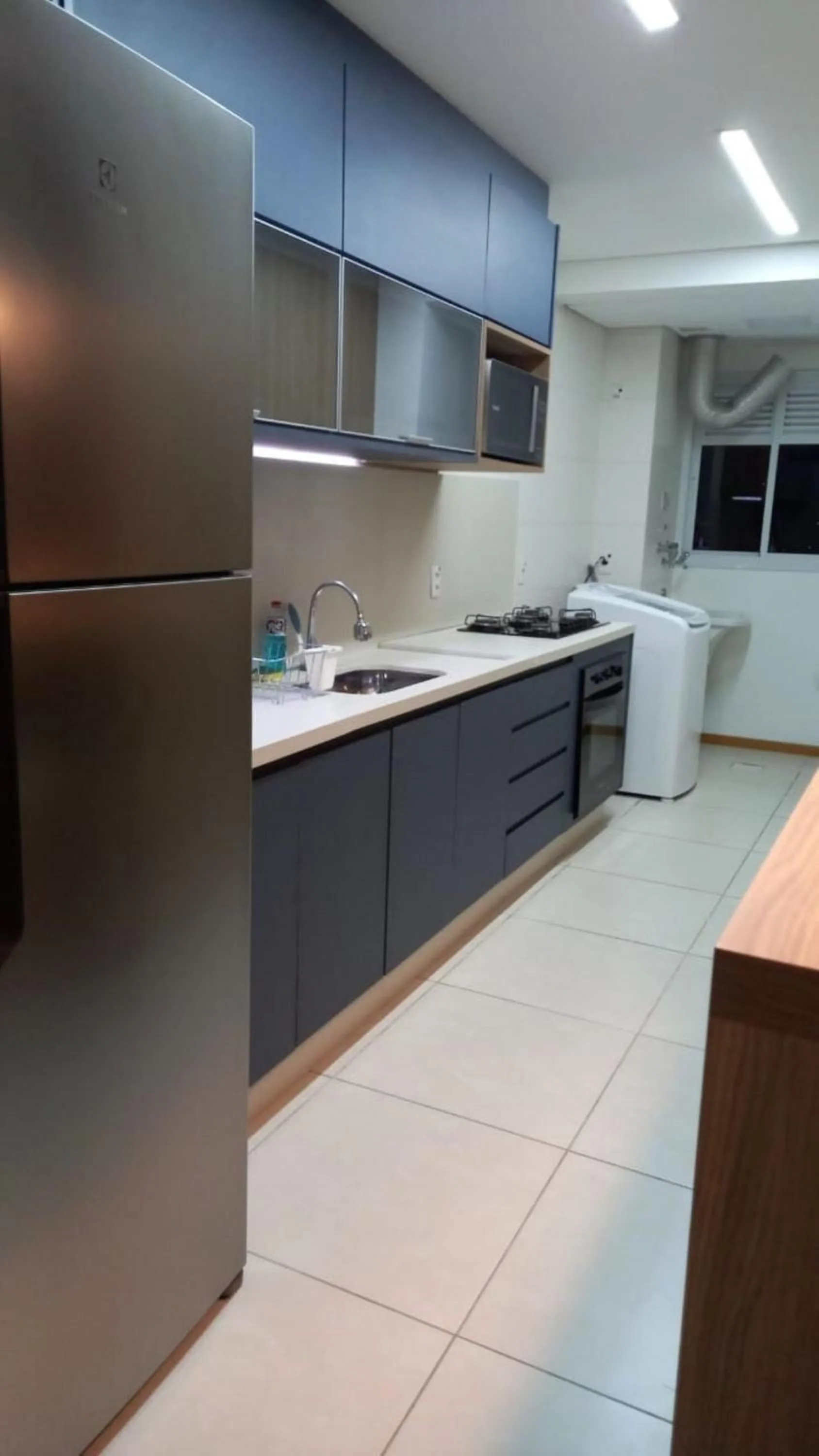 Kitchen or kitchenette in Velutti Prime View: Frente Mar