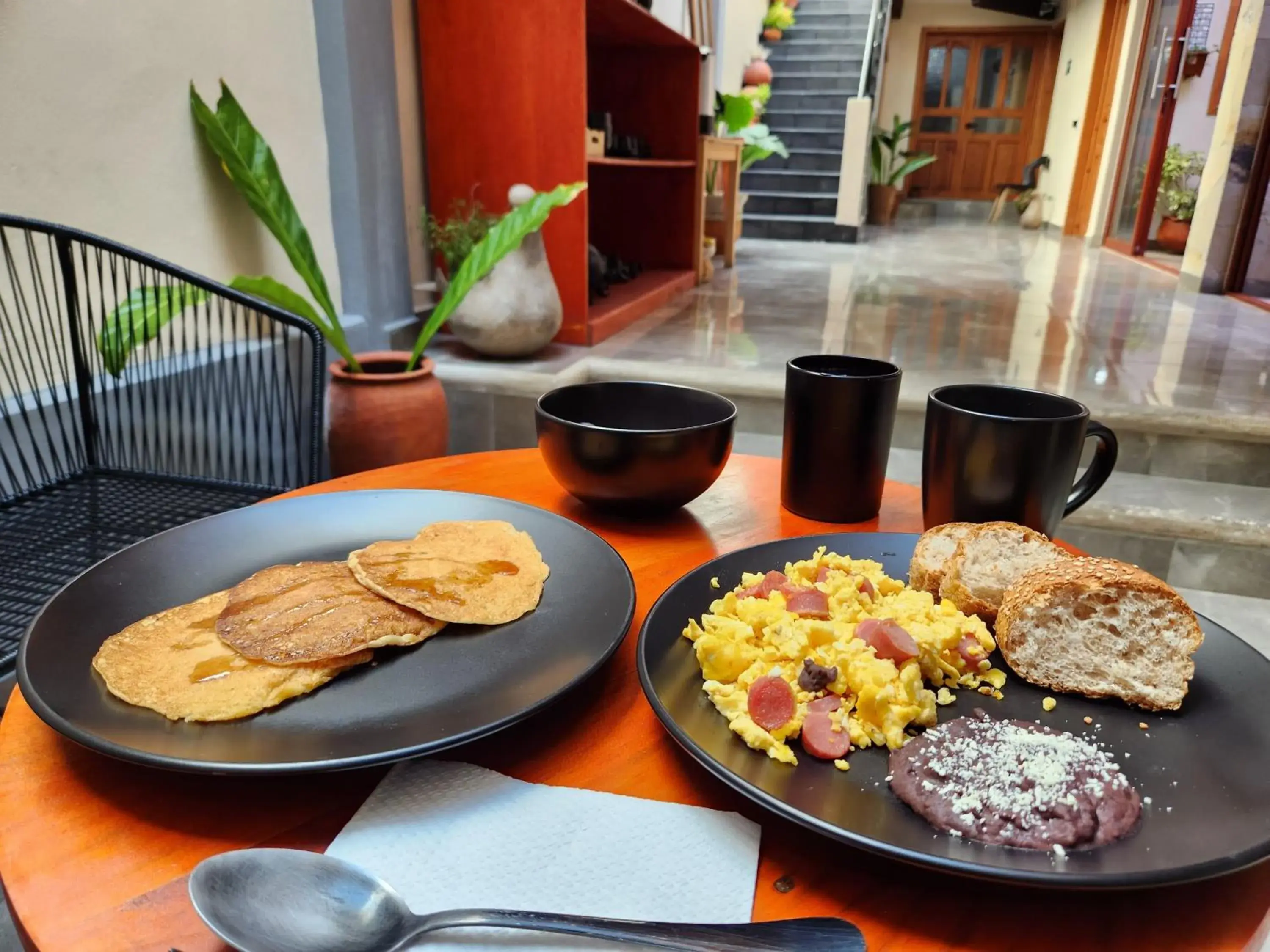 Buffet breakfast in Piedra Negra Boutique Hotel Buffet breakfast in Piedra Negra Boutique Hotel
