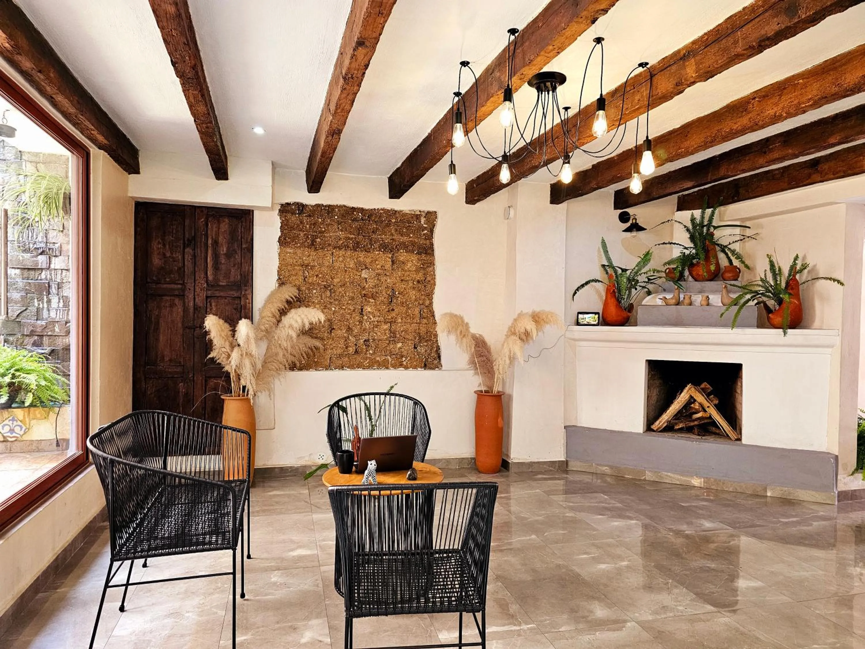 Living room in Piedra Negra Boutique Hotel