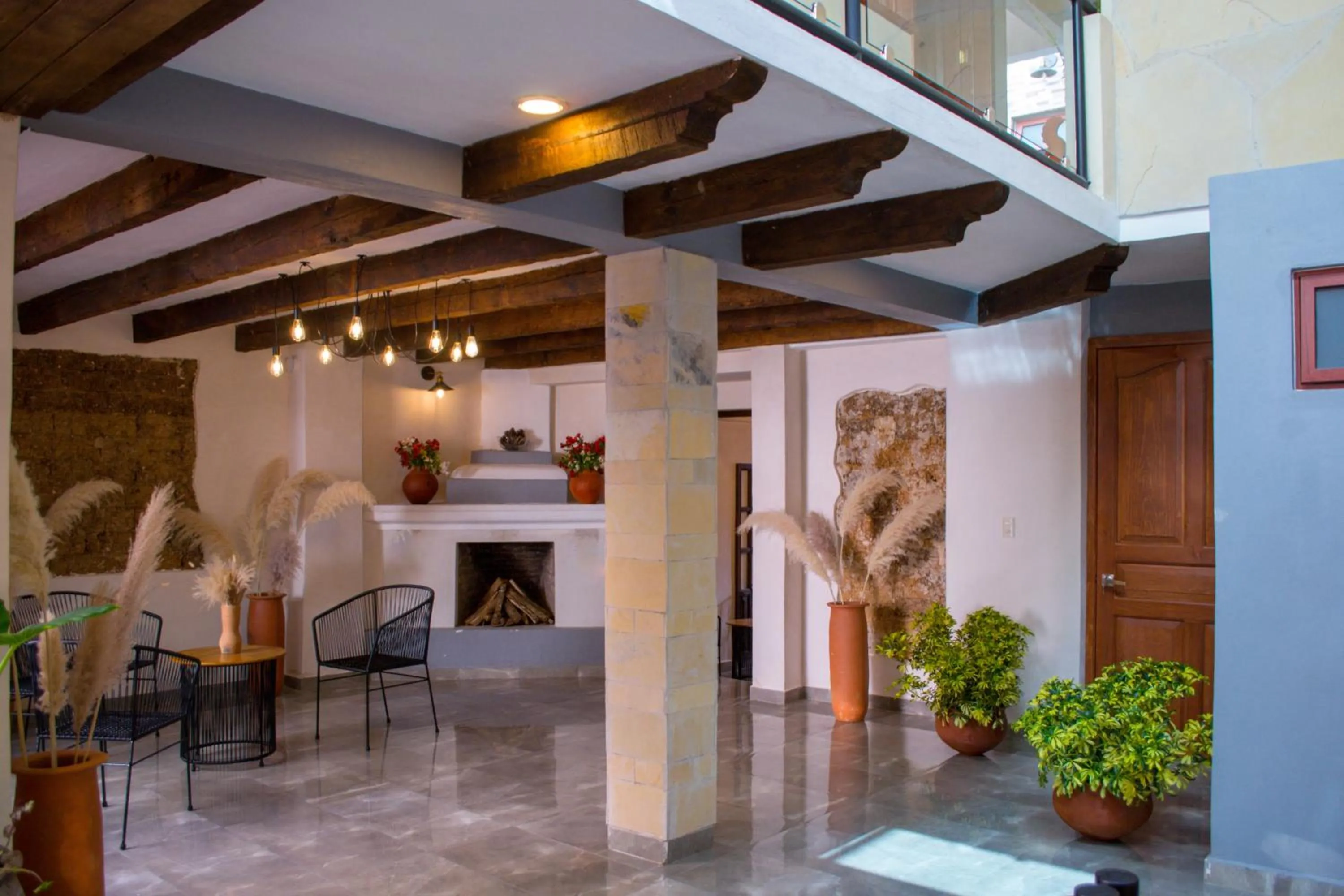 Living room in Piedra Negra Boutique Hotel