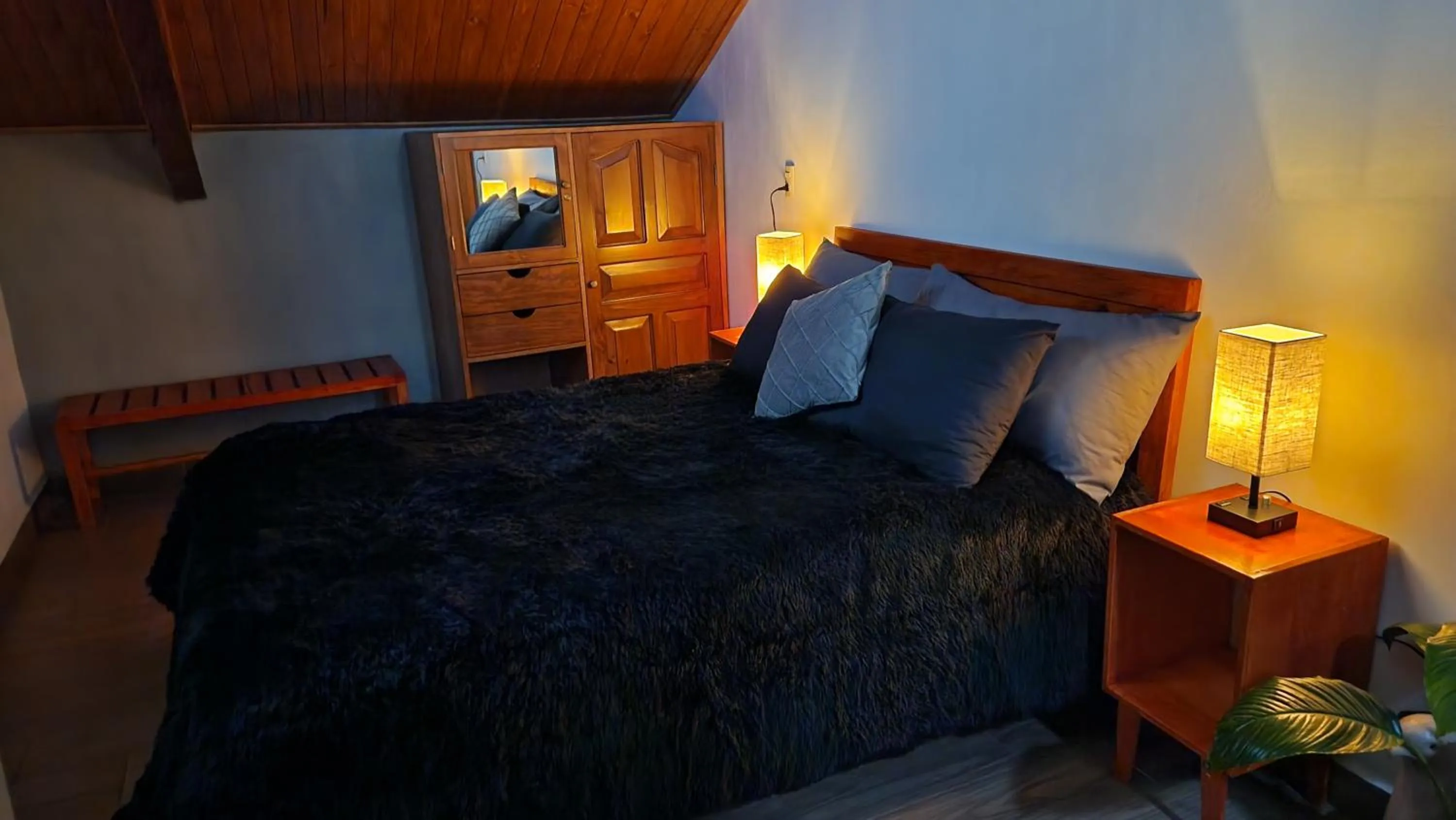 Bed in Piedra Negra Boutique Hotel