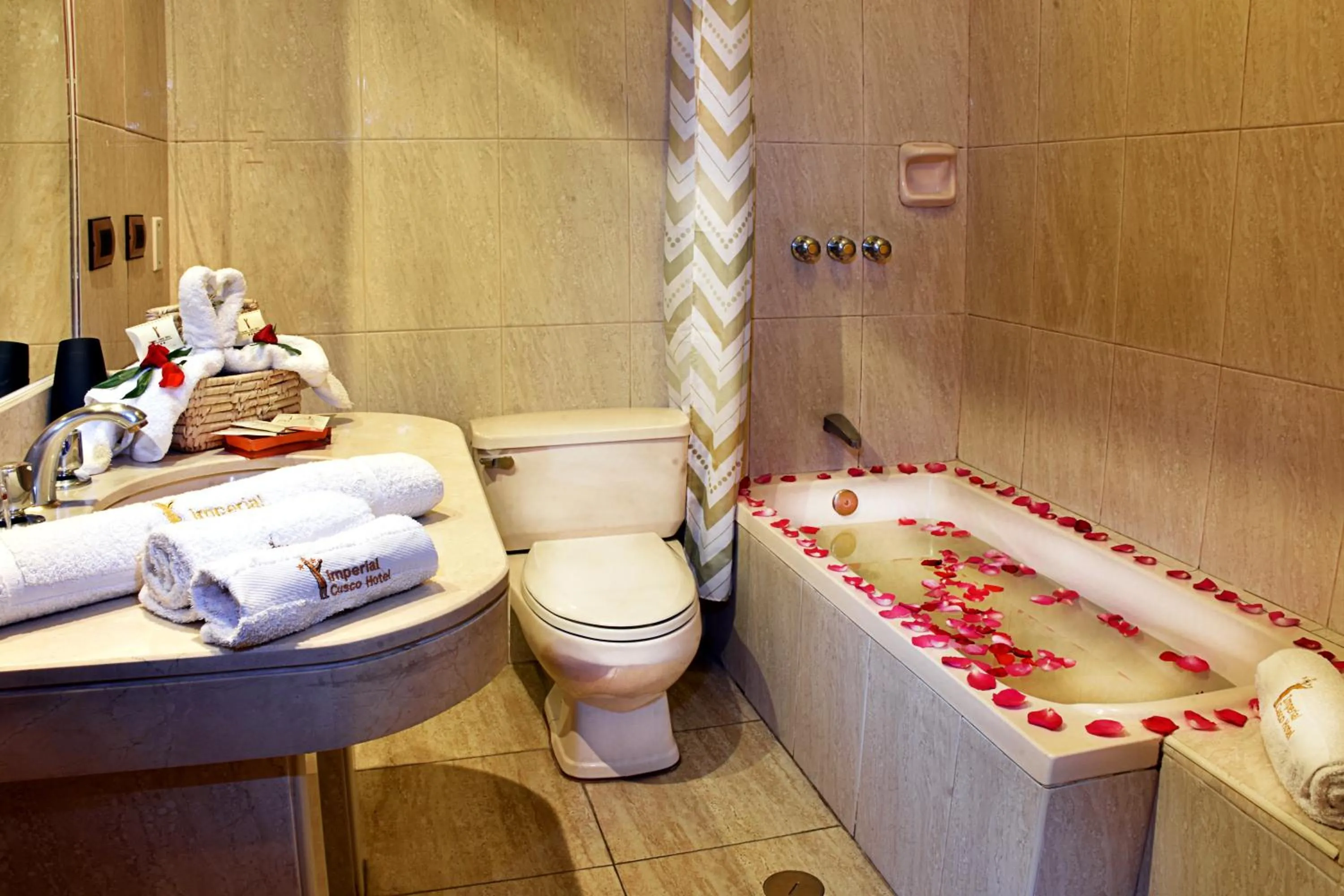 Bathroom in IMPERIAL CUSCO HOTEL