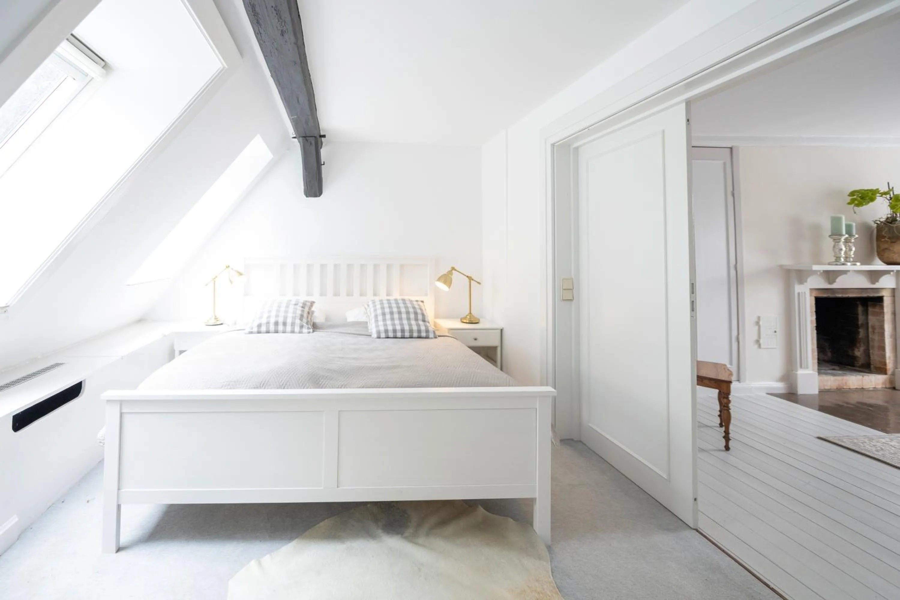 Bedroom, Bed in Gut Basthorst