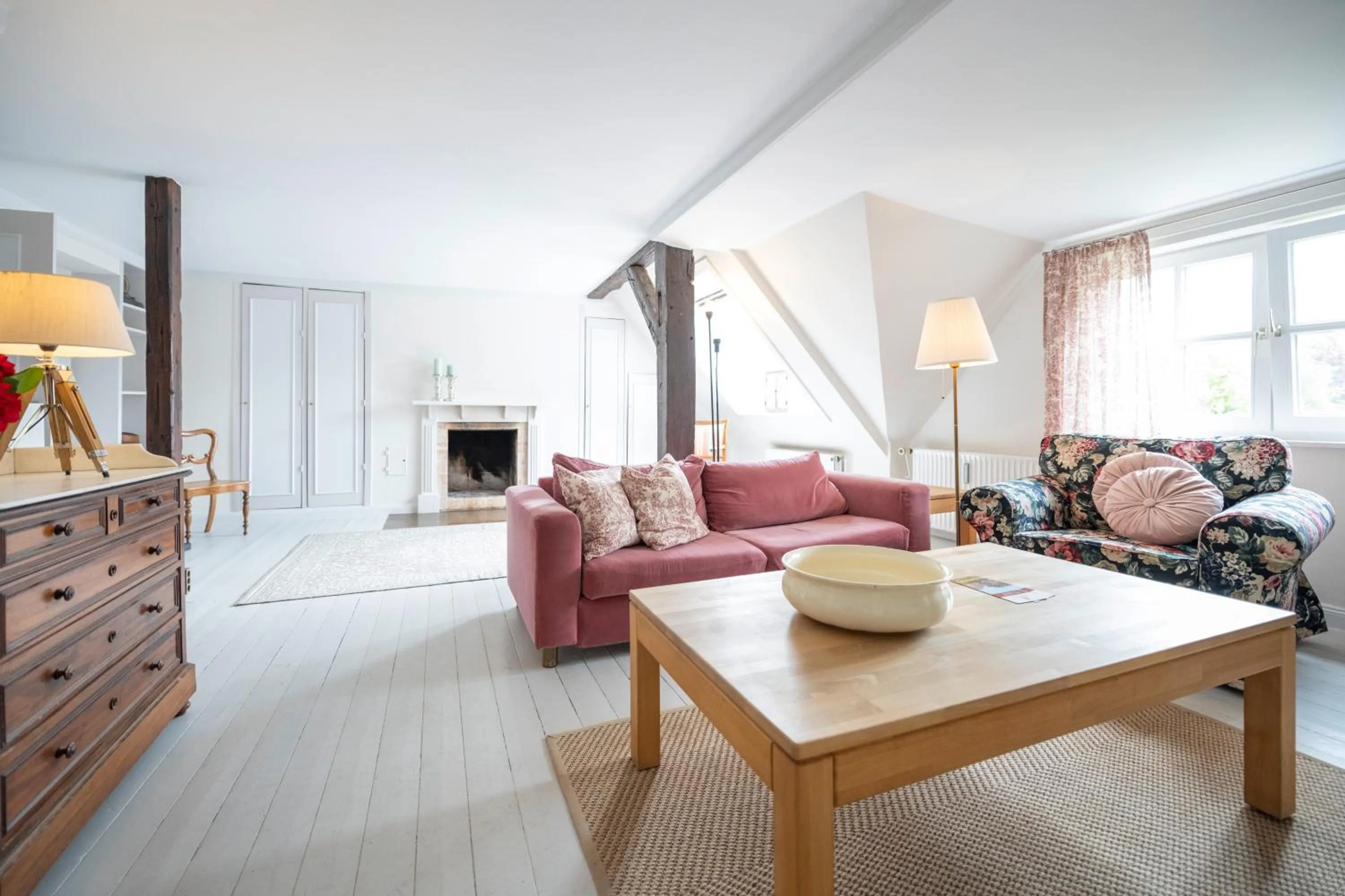 Living room in Gut Basthorst