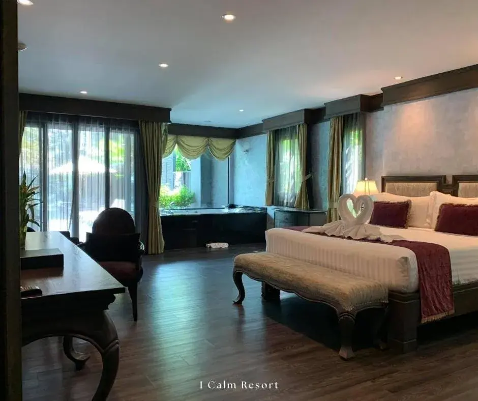 Bed in I Calm Resort Cha Am Bed in I Calm Resort Cha Am