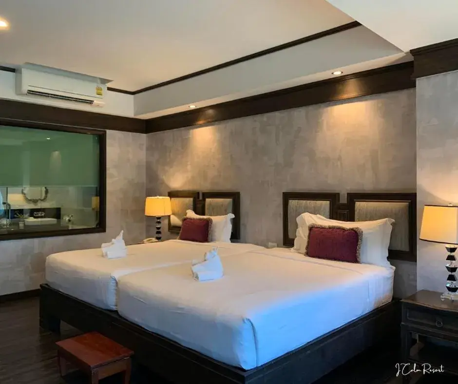 Bed in I Calm Resort Cha Am Bed in I Calm Resort Cha Am