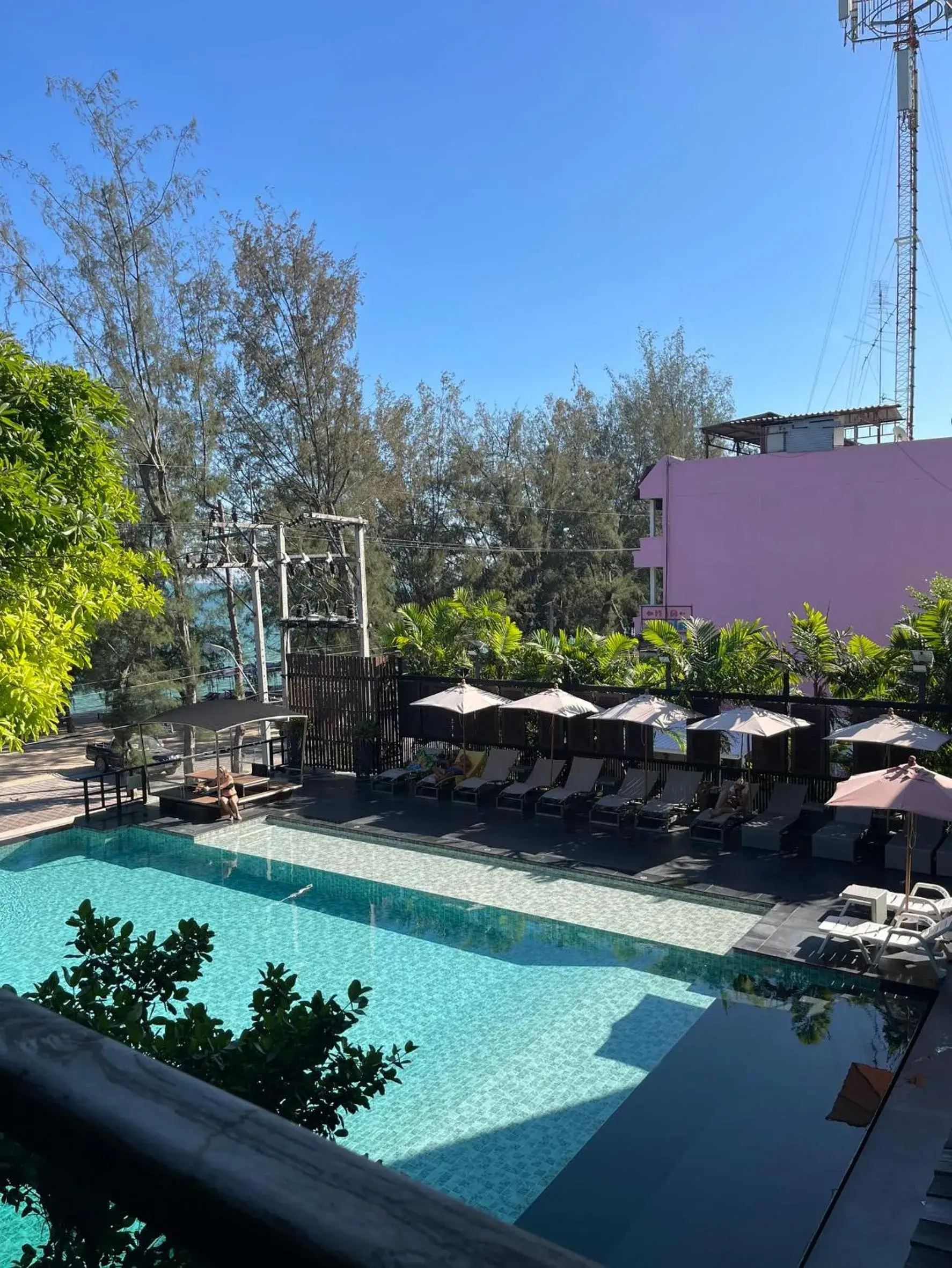 Swimming pool in I Calm Resort Cha Am Swimming pool in I Calm Resort Cha Am