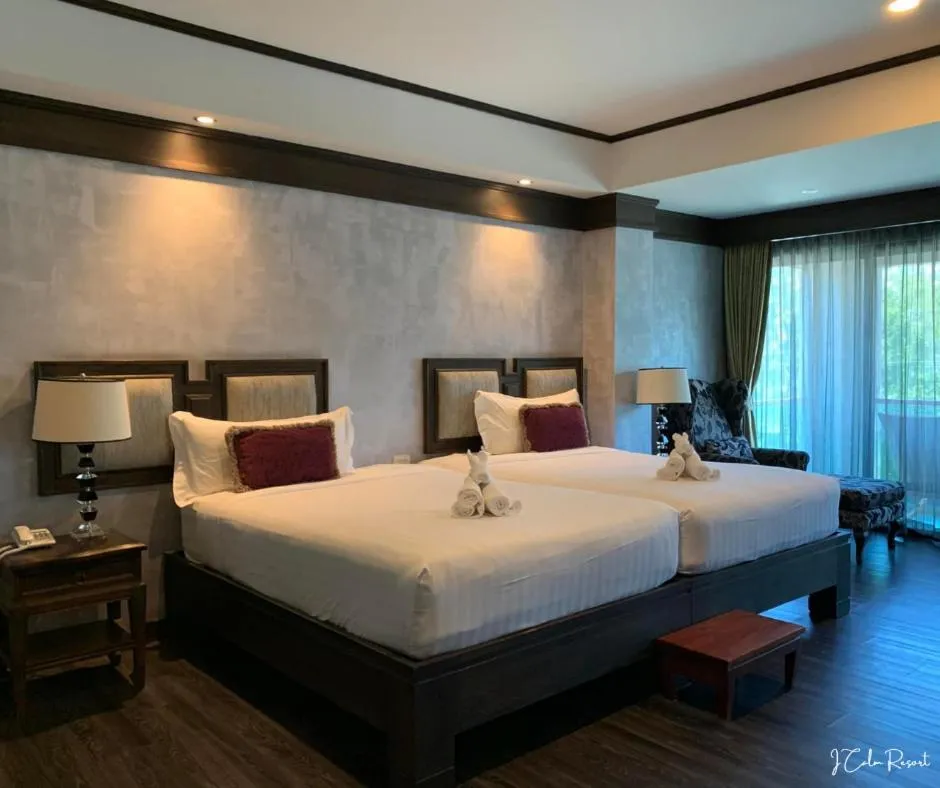 Bed in I Calm Resort Cha Am