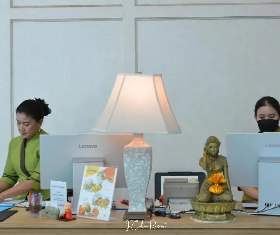 Lobby or reception in I Calm Resort Cha Am Lobby or reception in I Calm Resort Cha Am