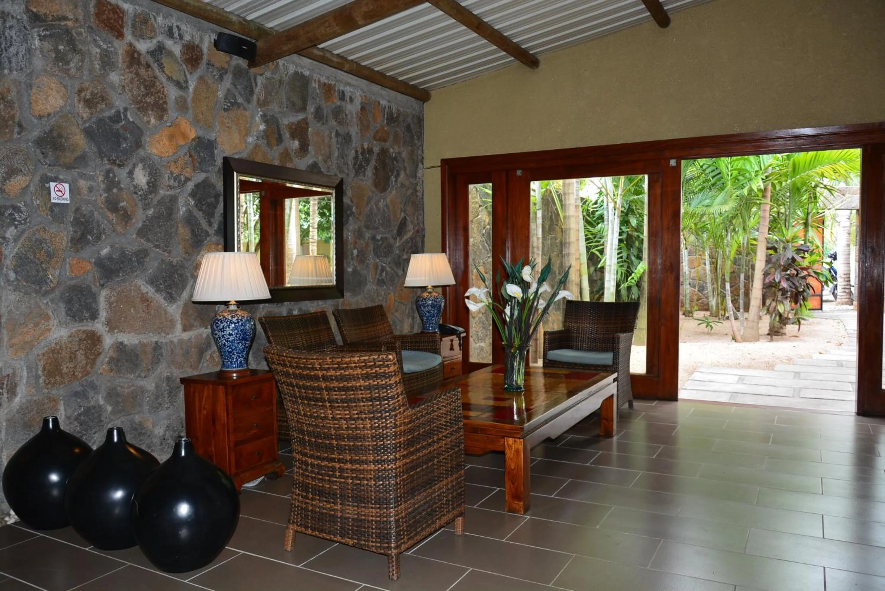 Seating area in La Margarita