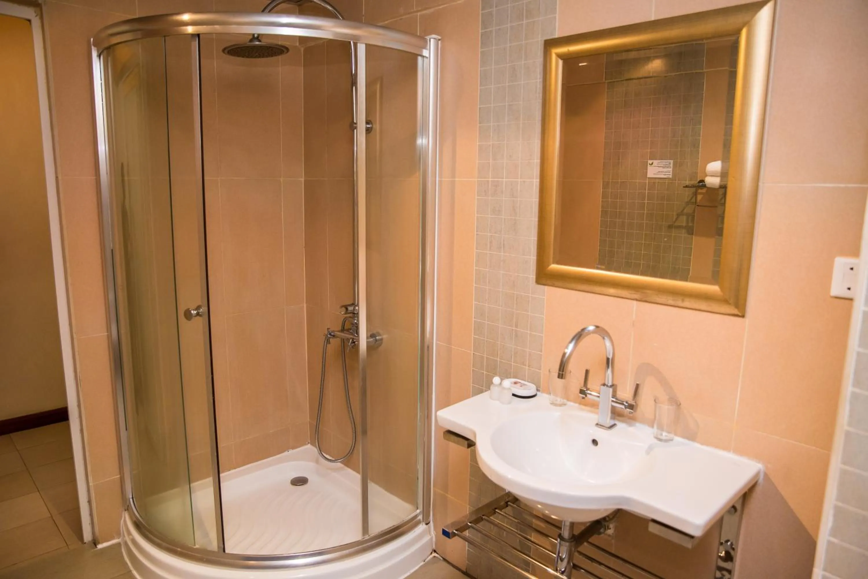 Shower in La Margarita