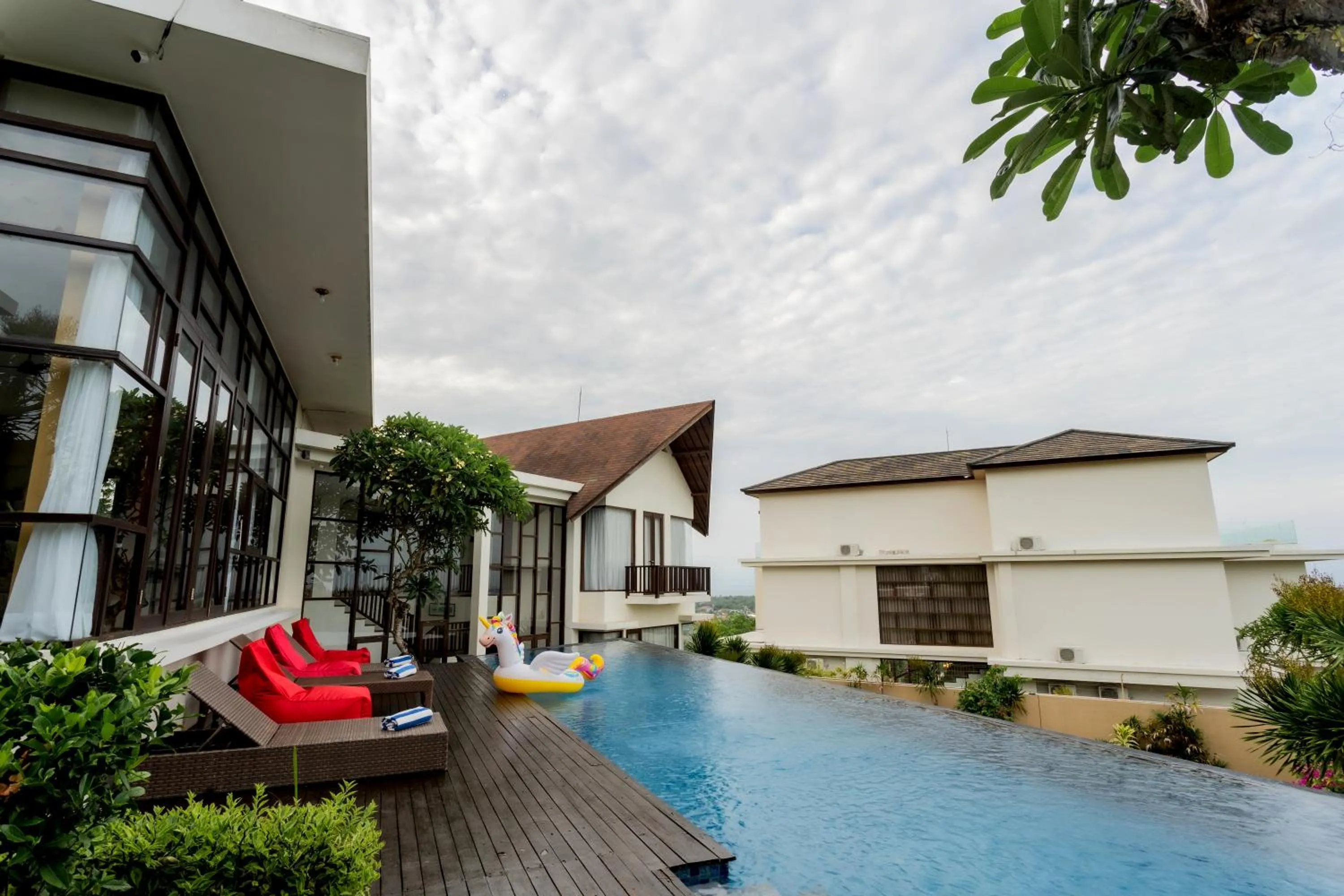 Property building in Jimbaran Sea View Villa
