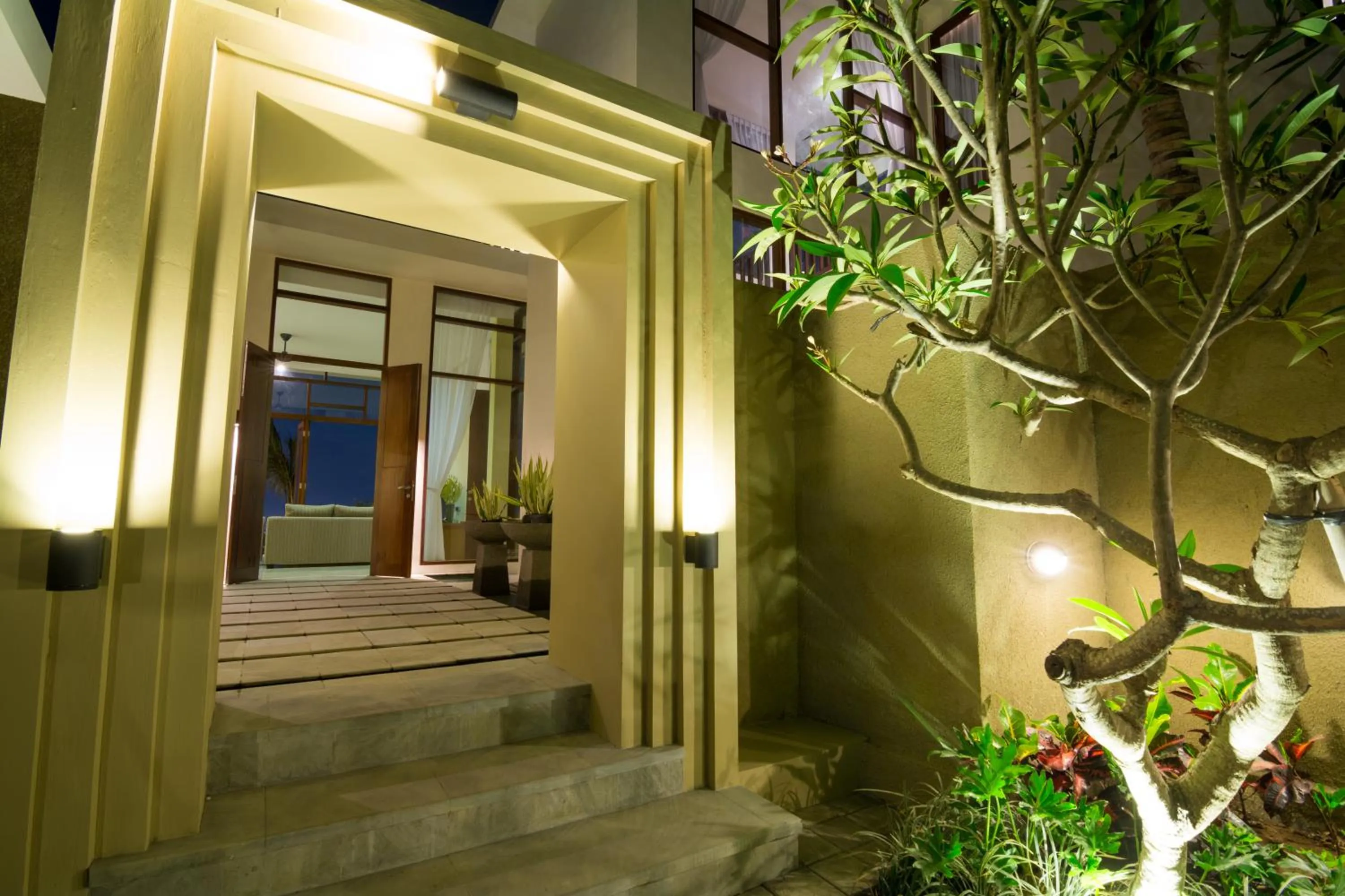 Facade/entrance in Jimbaran Sea View Villa