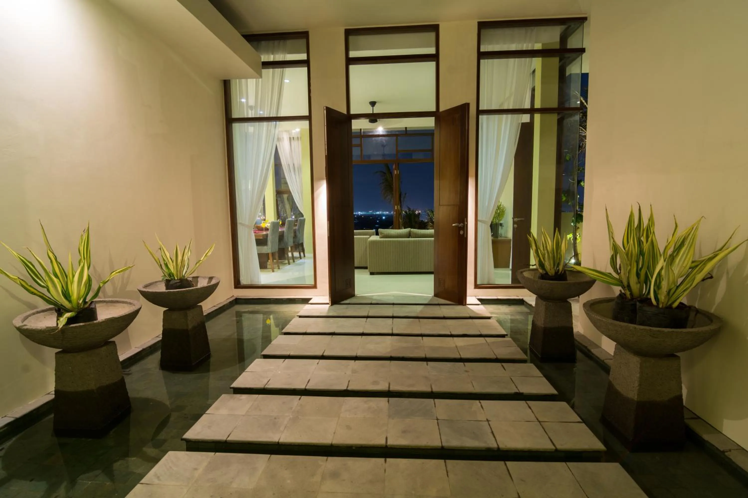 Facade/entrance in Jimbaran Sea View Villa