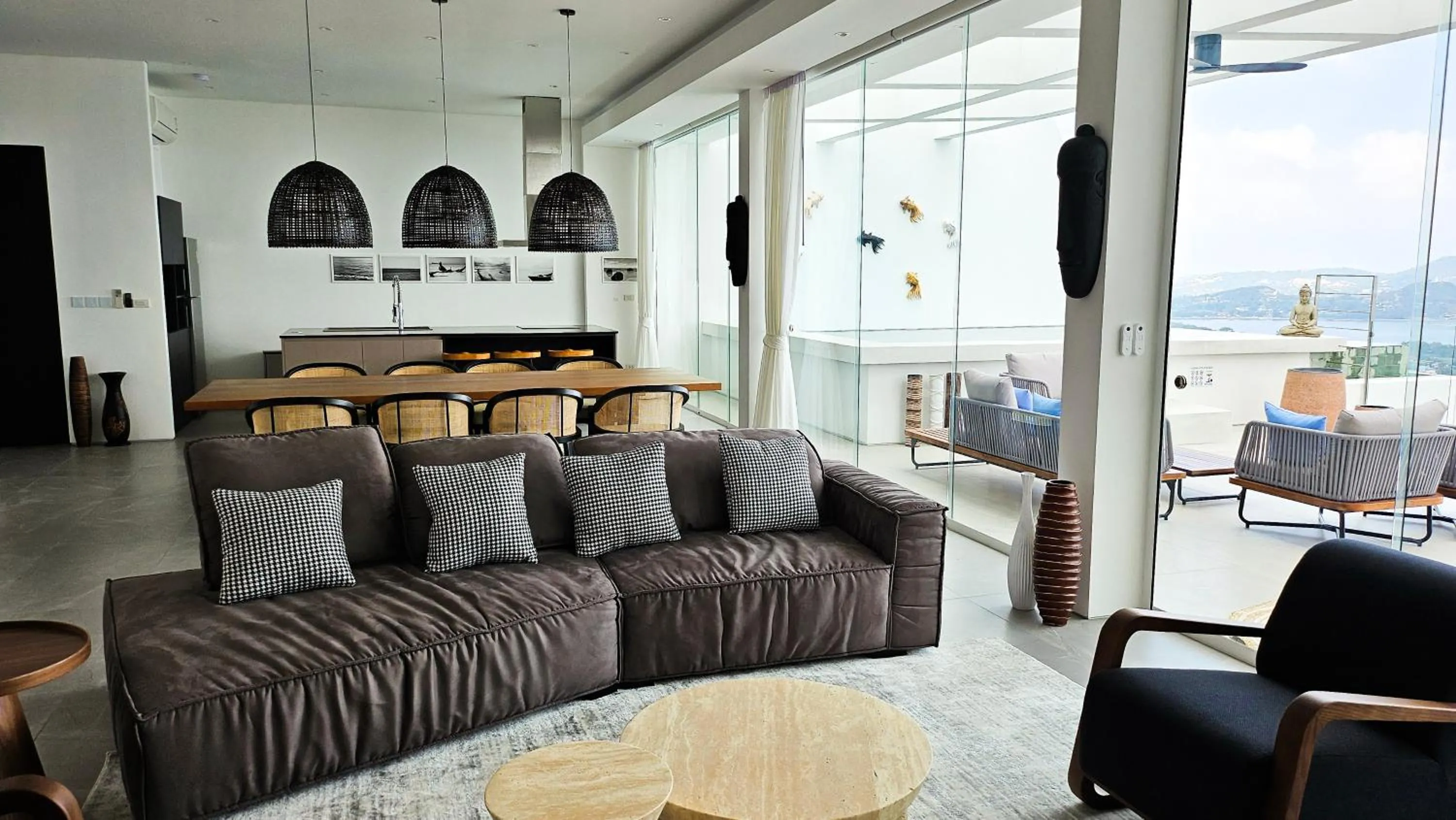 Living room in Golden Lotus Villas