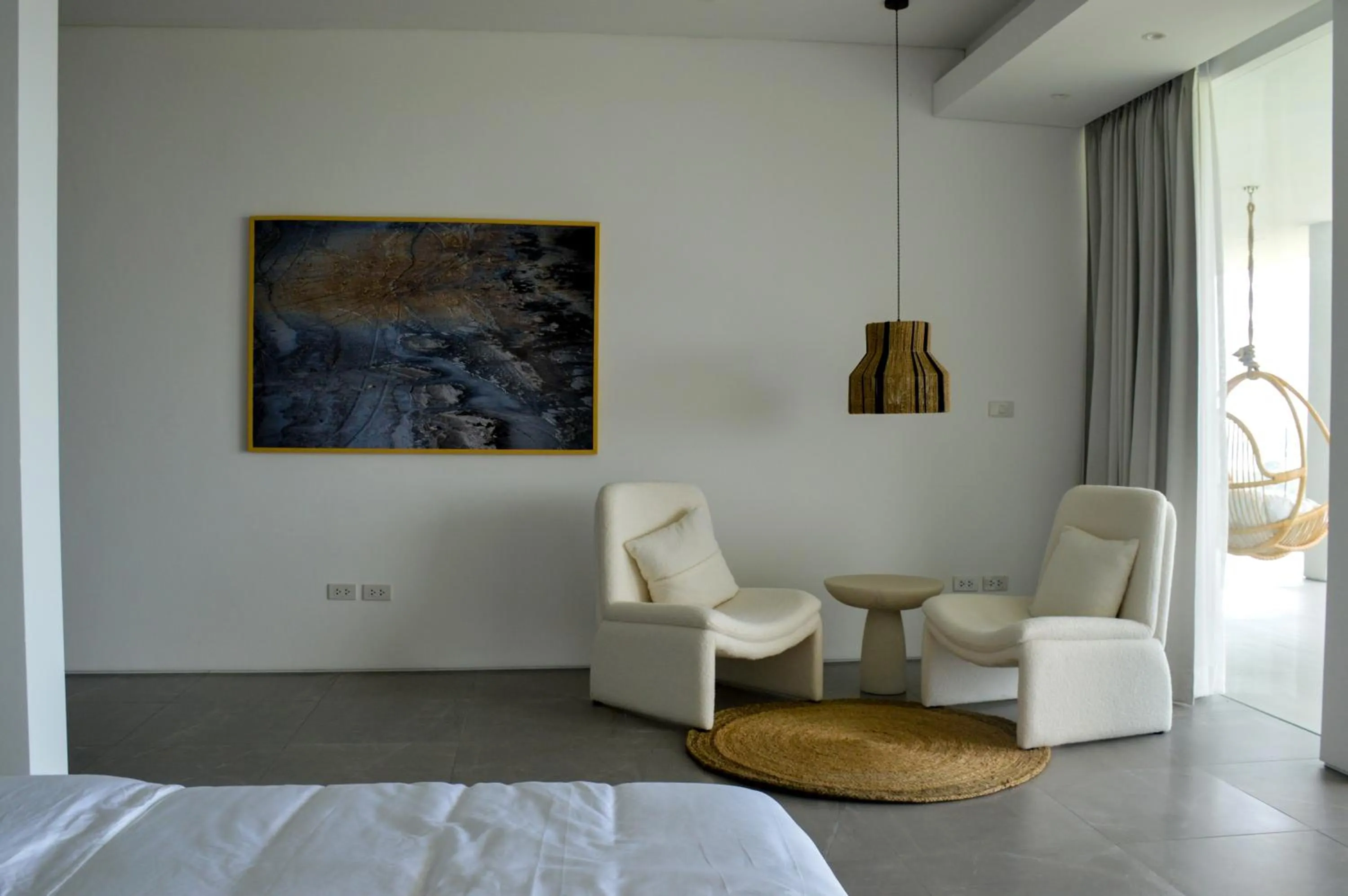 Seating area in Golden Lotus Villas