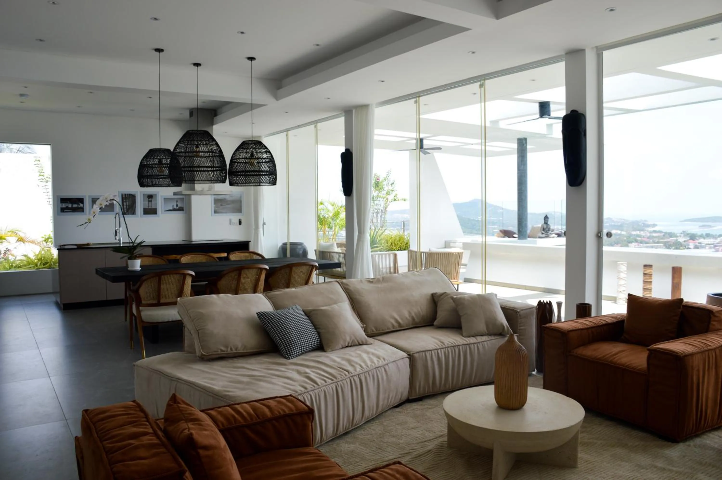 Living room in Golden Lotus Villas