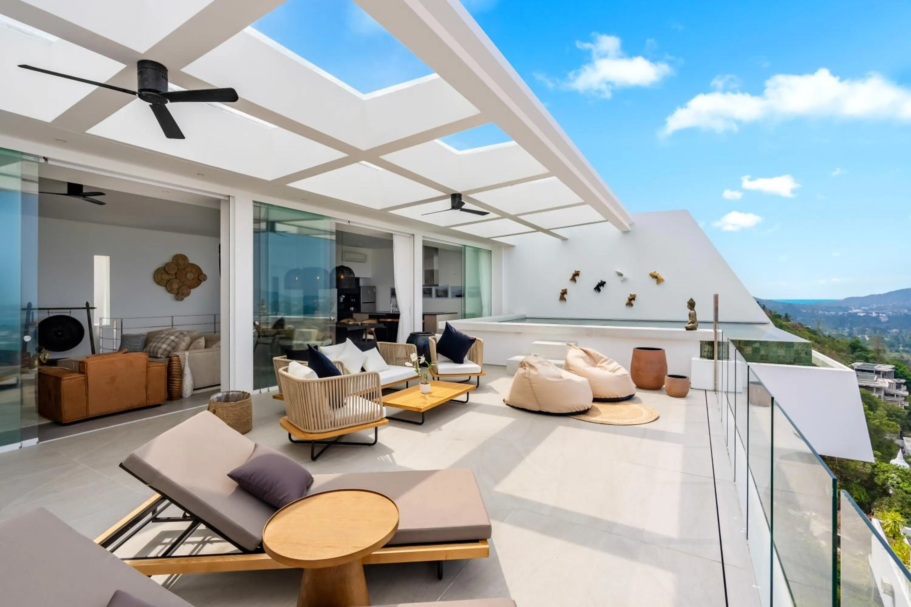 Balcony/Terrace in Golden Lotus Villas