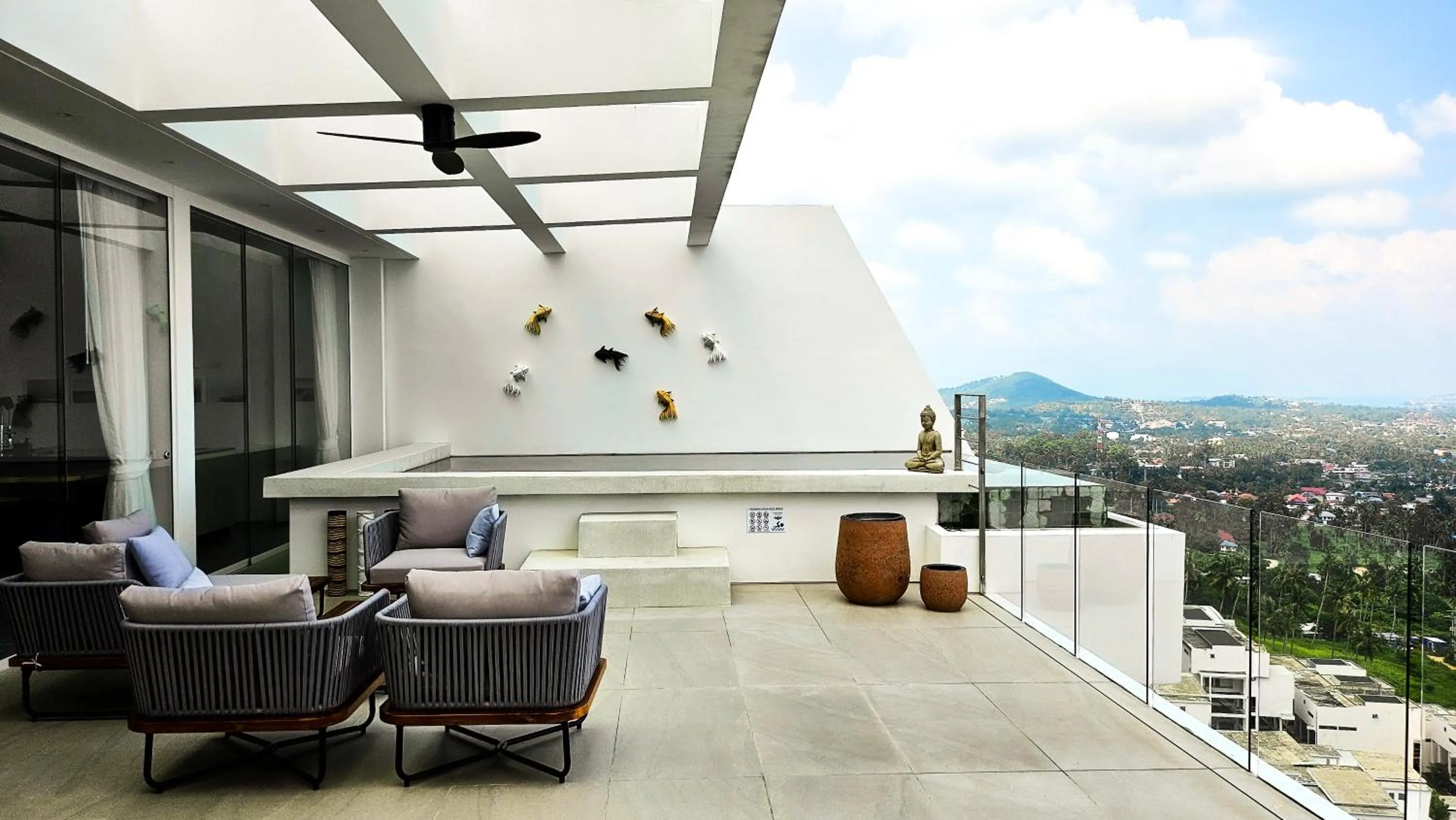Balcony/Terrace in Golden Lotus Villas