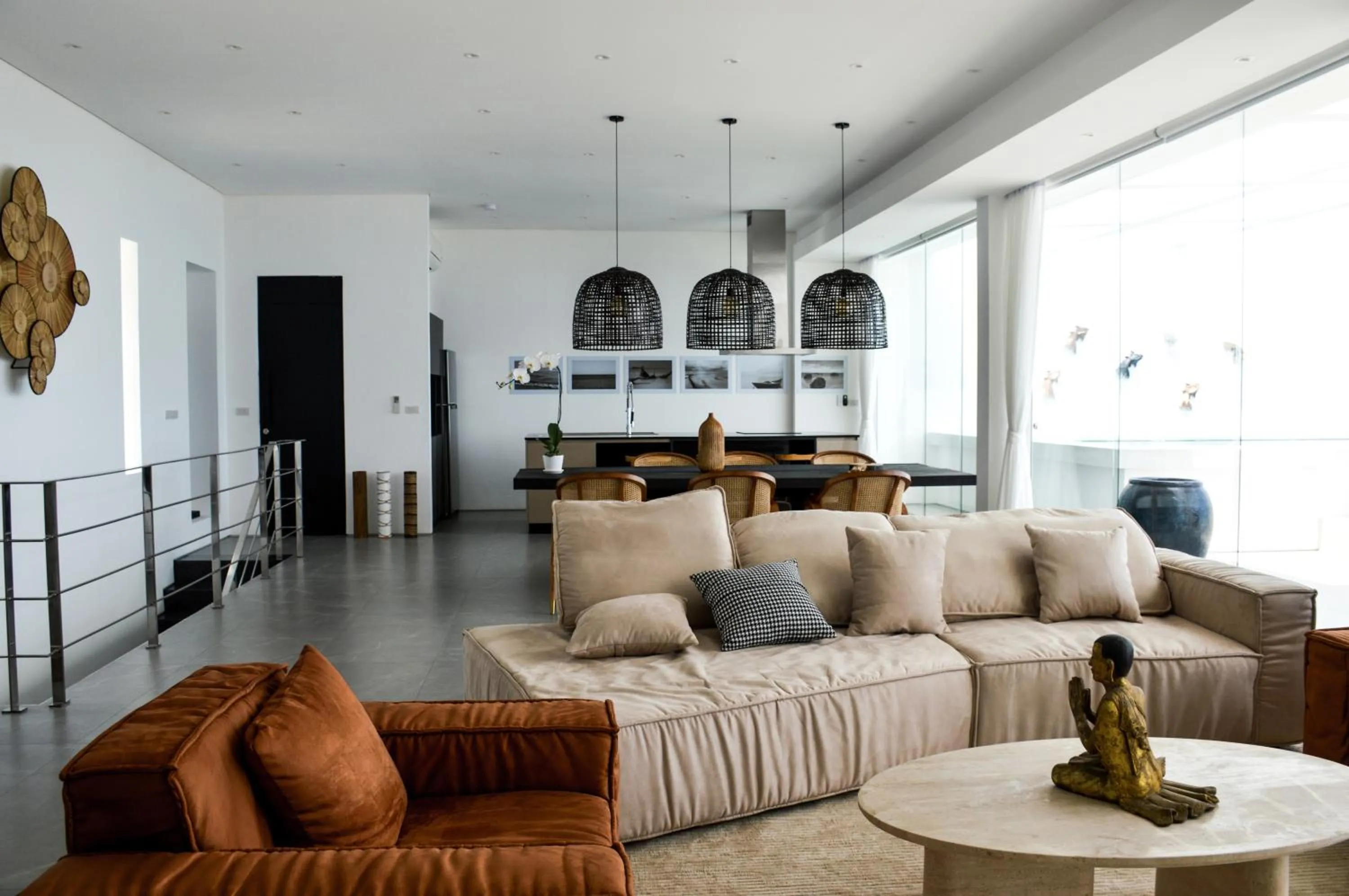 Living room in Golden Lotus Villas