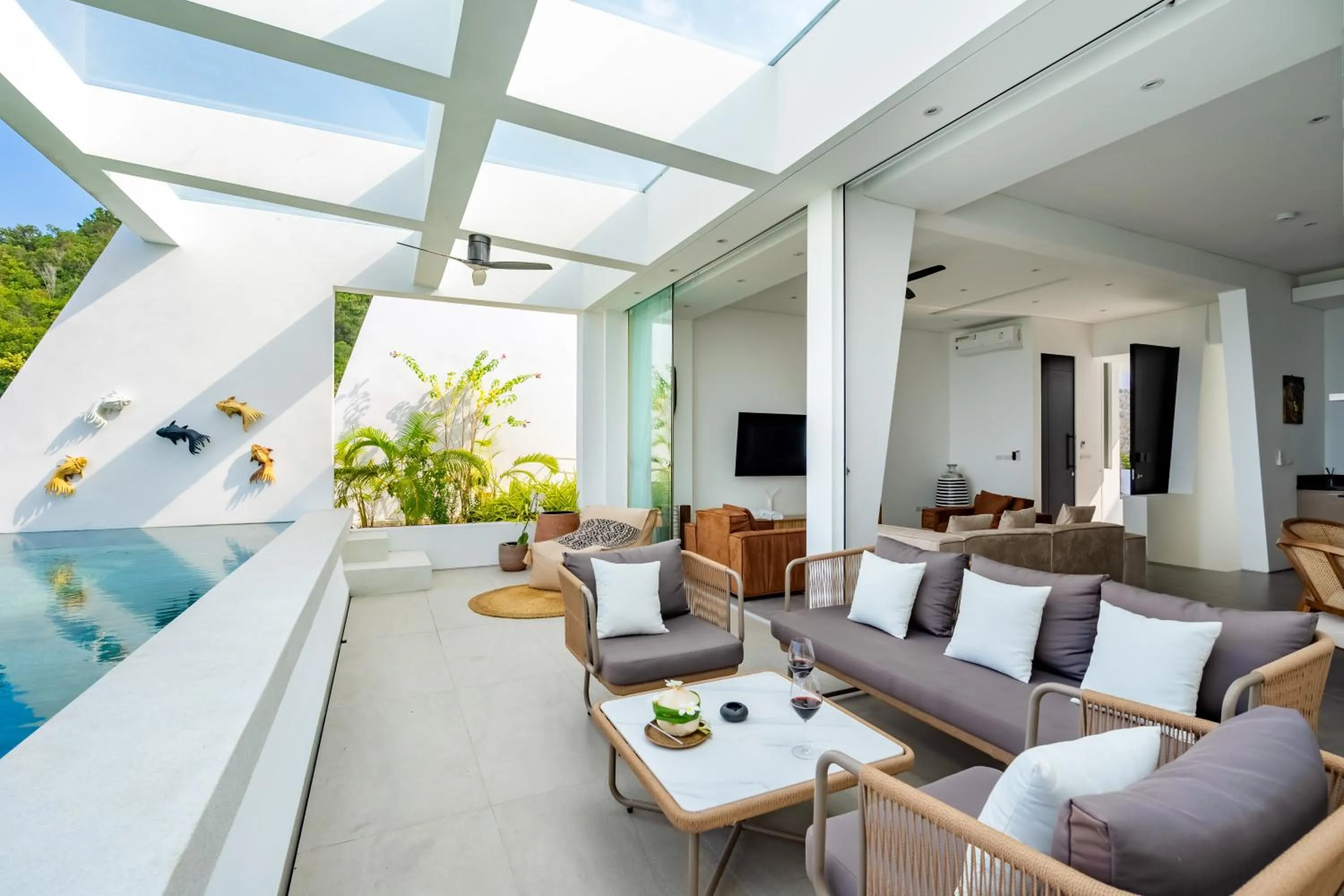 Balcony/Terrace in Golden Lotus Villas