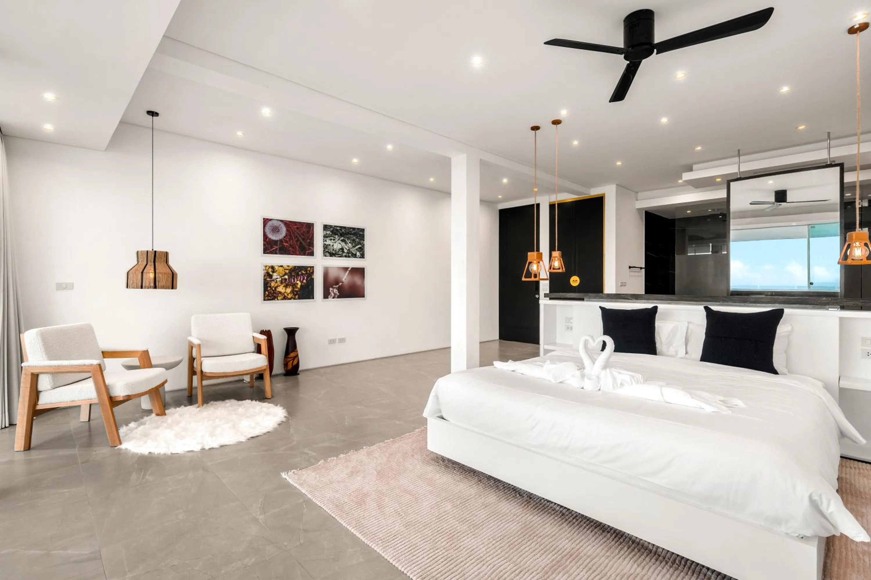 Bedroom in Golden Lotus Villas