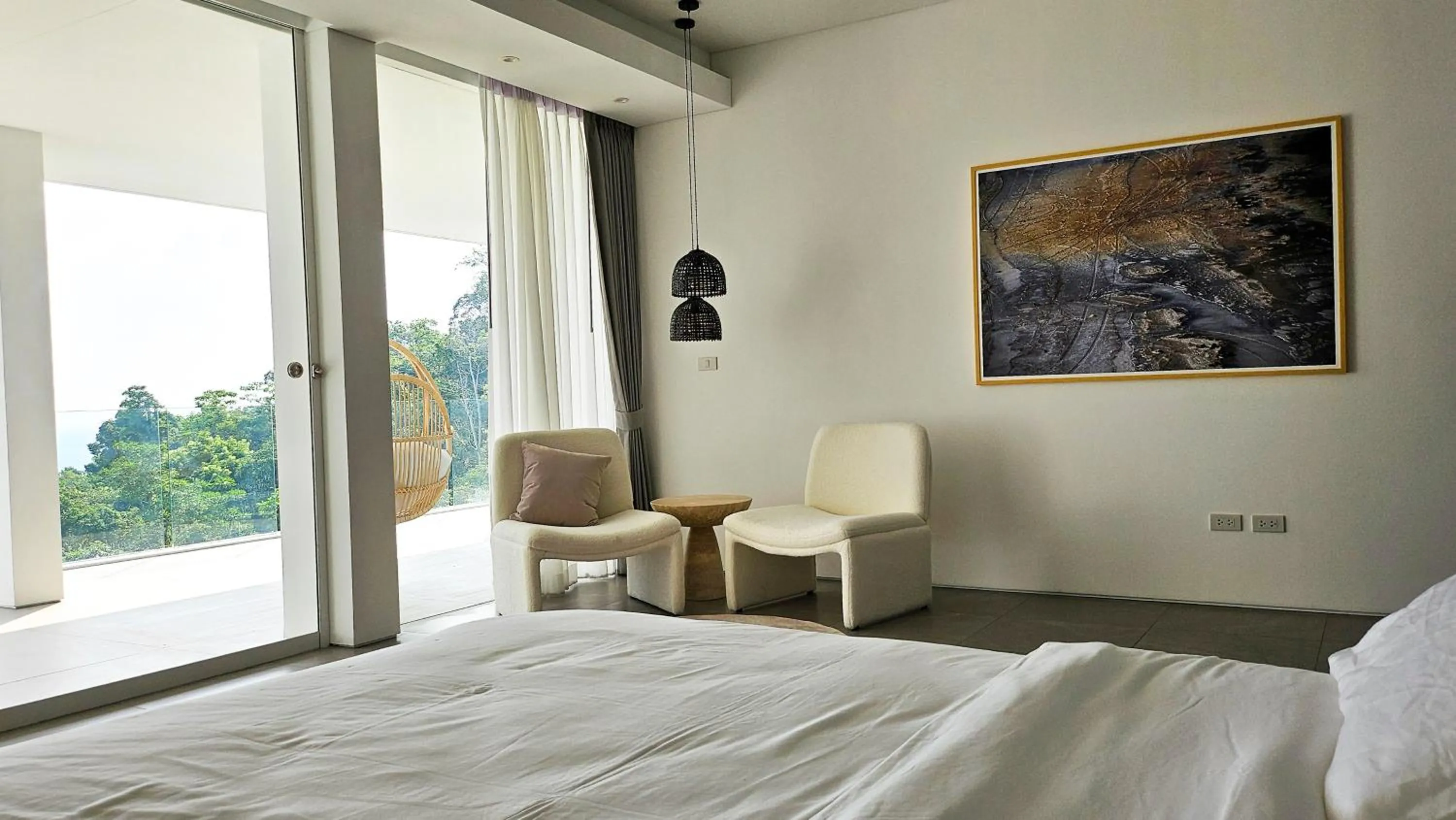 Bedroom, Bed in Golden Lotus Villas