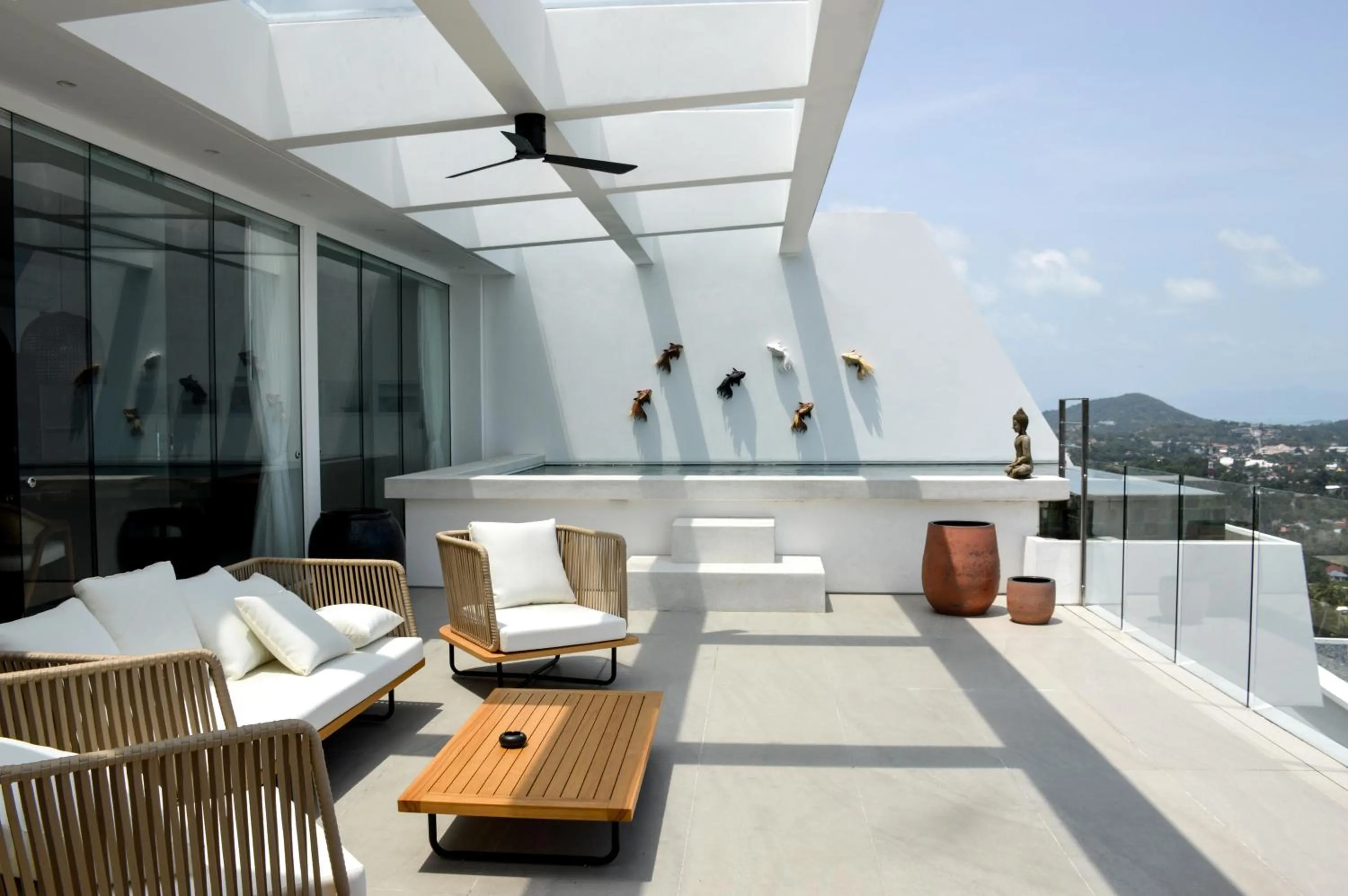 Balcony/Terrace in Golden Lotus Villas
