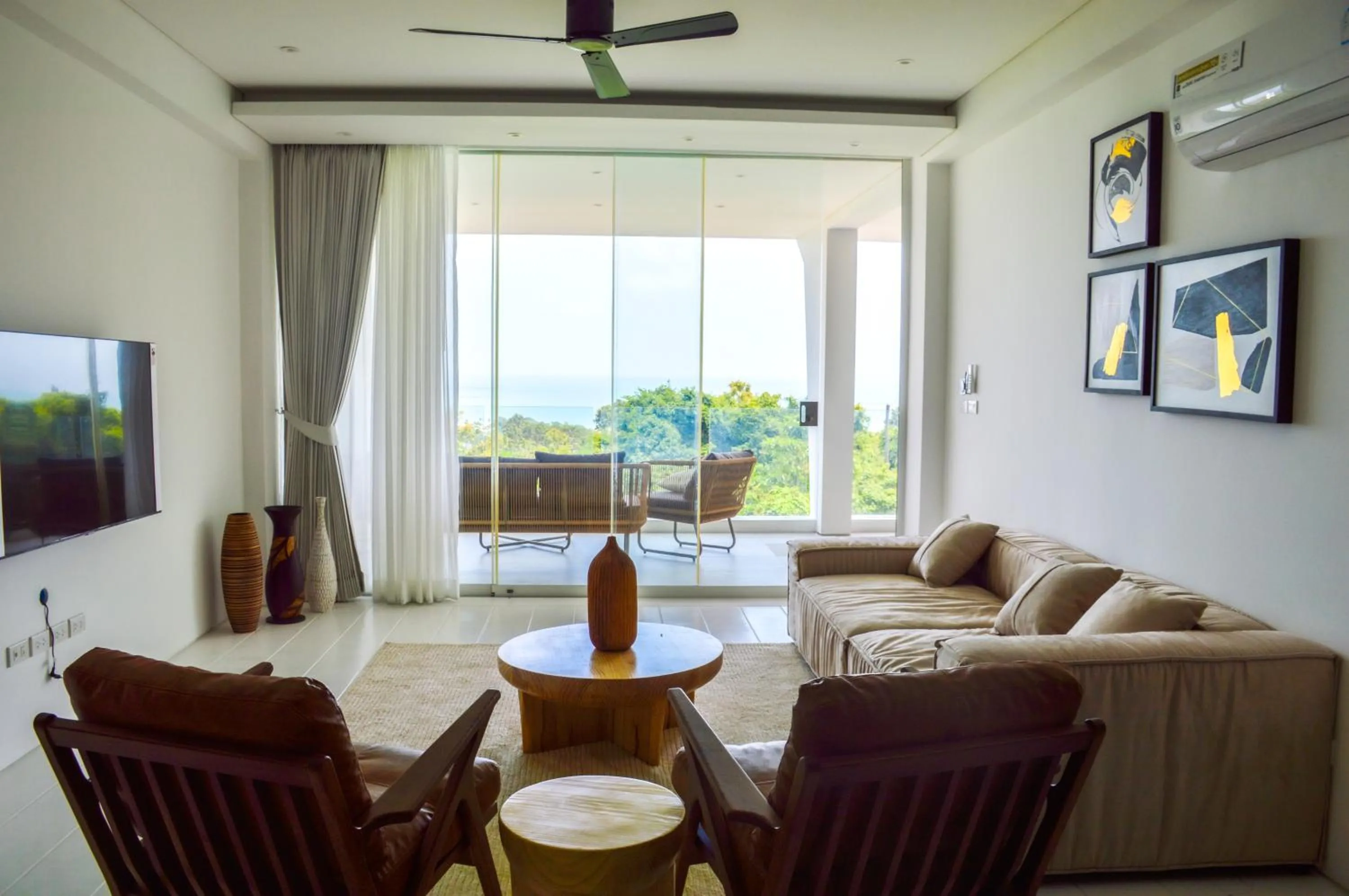 Living room in Golden Lotus Villas